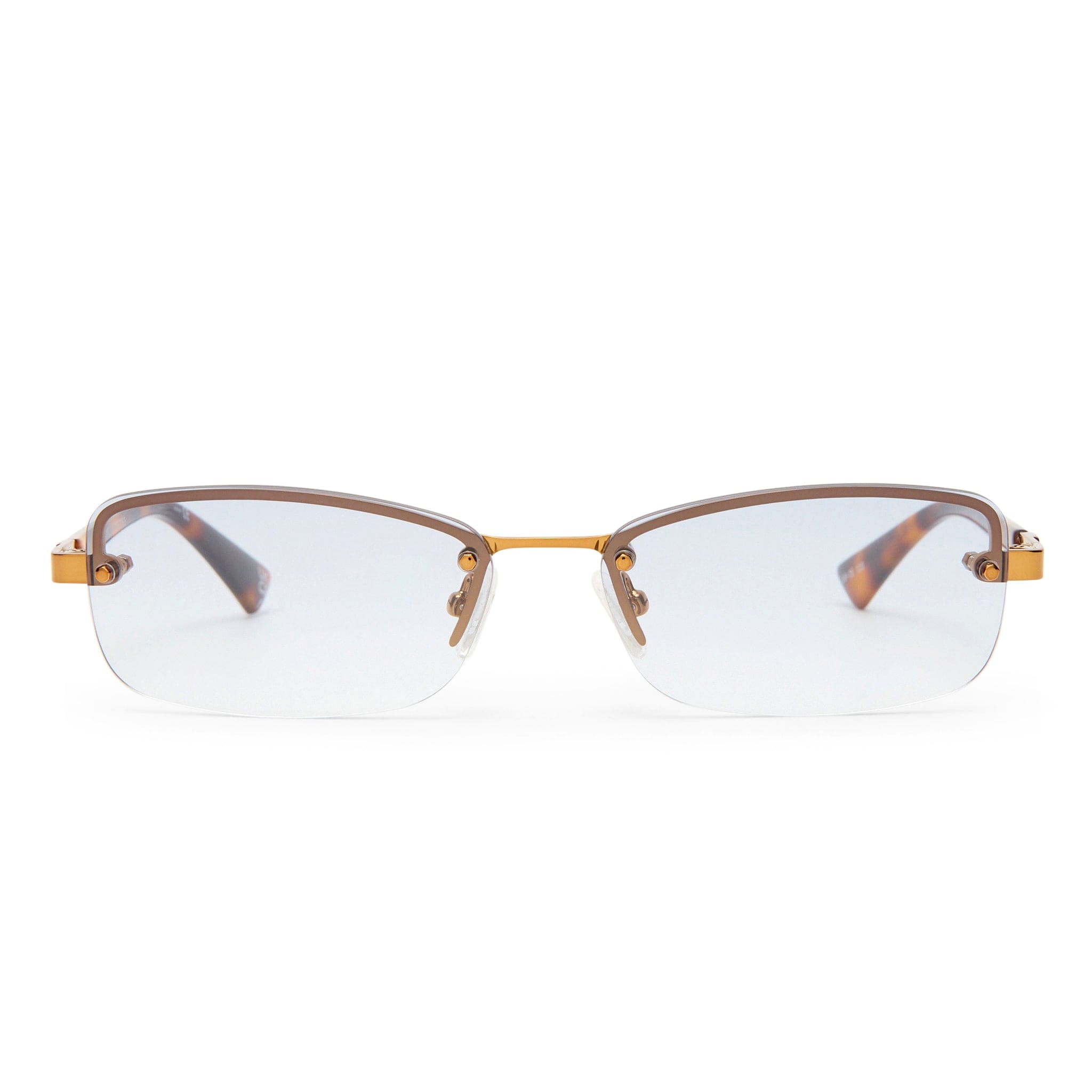 Enigmatic 2552165 antique gold/vintage tortoise tan graduated flash mirror lens
