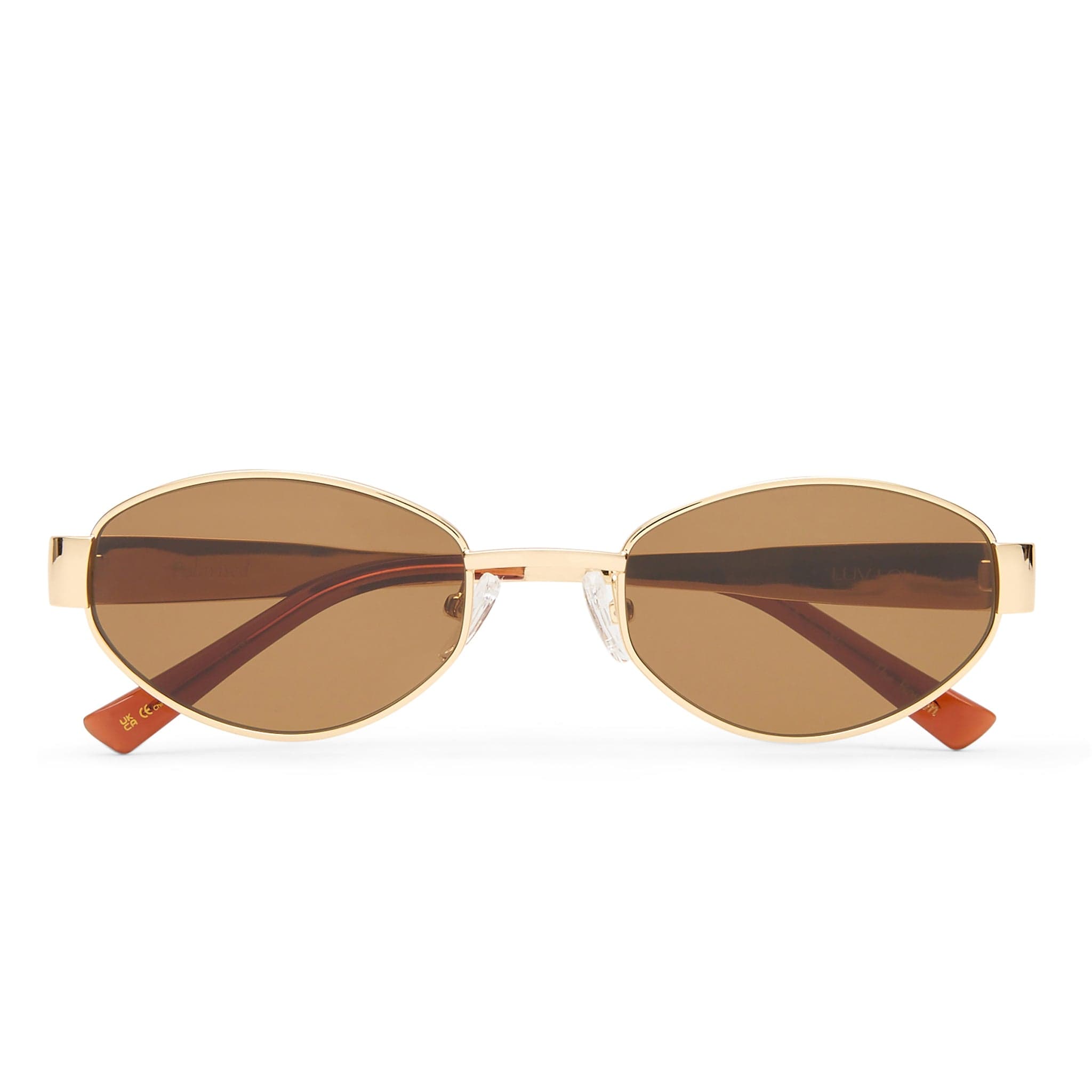 The Boston 2431788 gold/brown mono polarised lens
