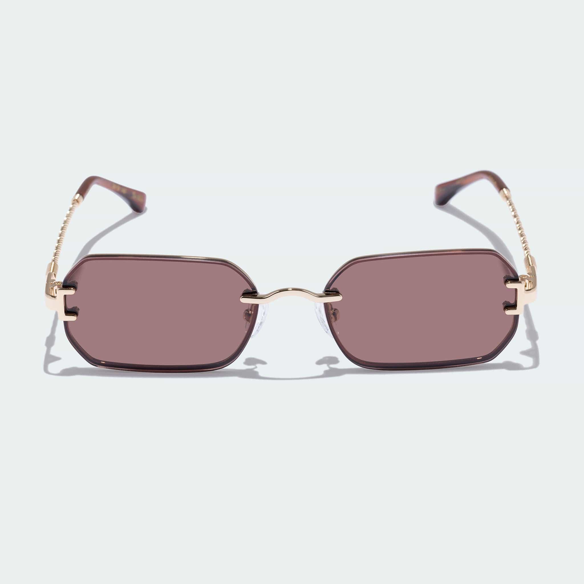 The Mila 2431805 gold/brown polarised lens