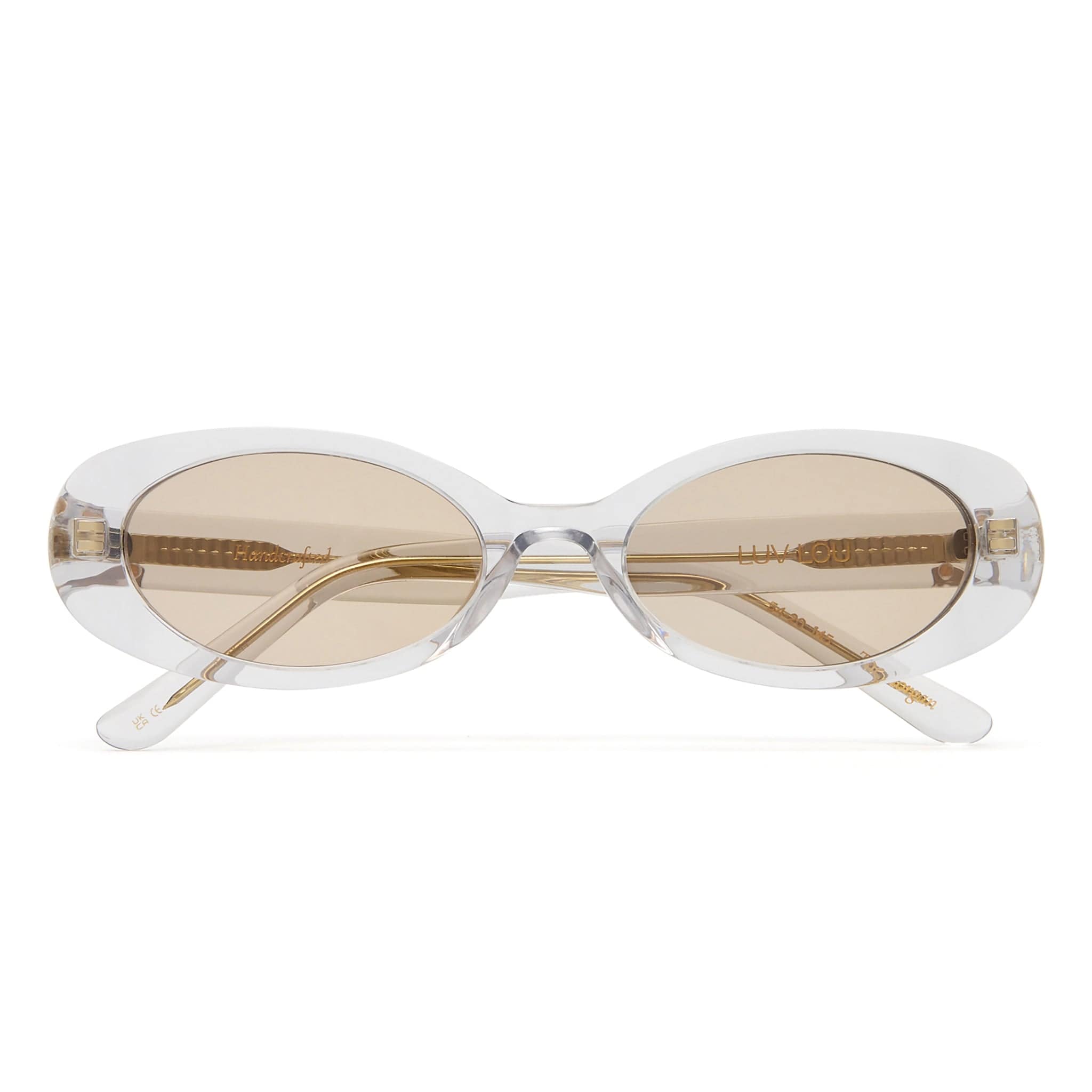 The Morgan 2431844 crystal mauve/brown tint lens