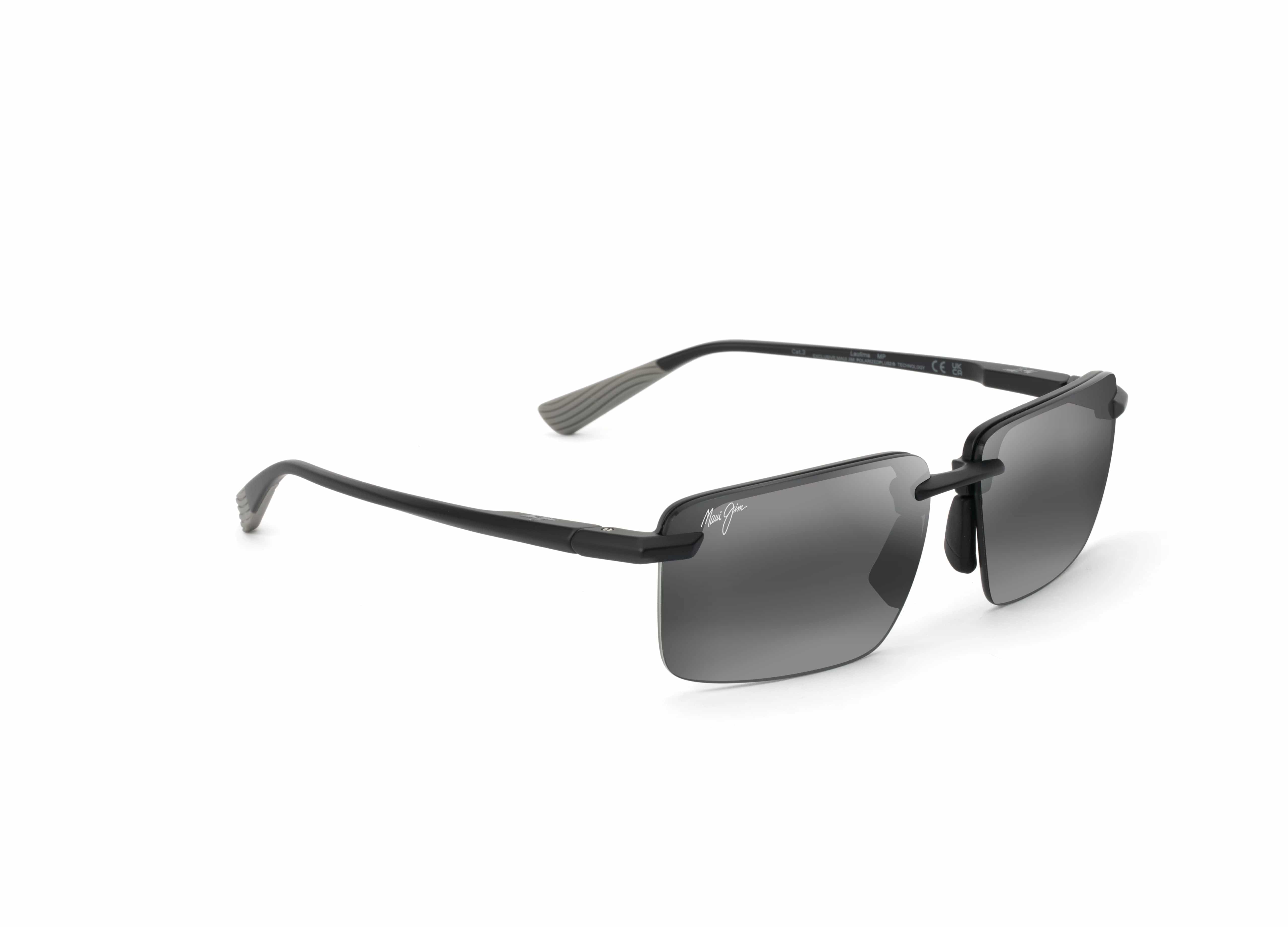 626-02 Laulima matte black/neutral grey polarised lens