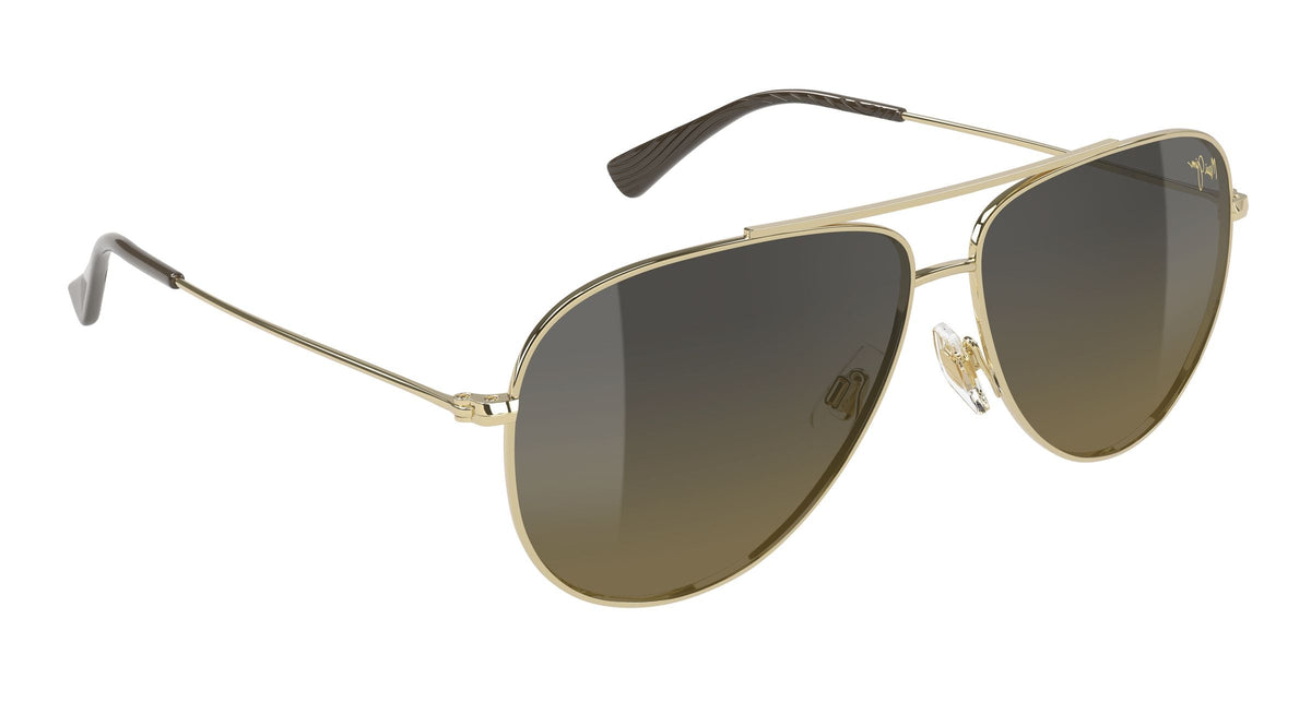 HS665-16C Hau Oli shiny light gold/hcl bronze polarised lens