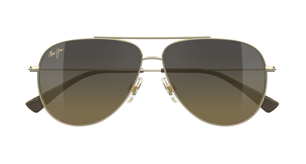 HS665-16C Hau Oli shiny light gold/hcl bronze polarised lens