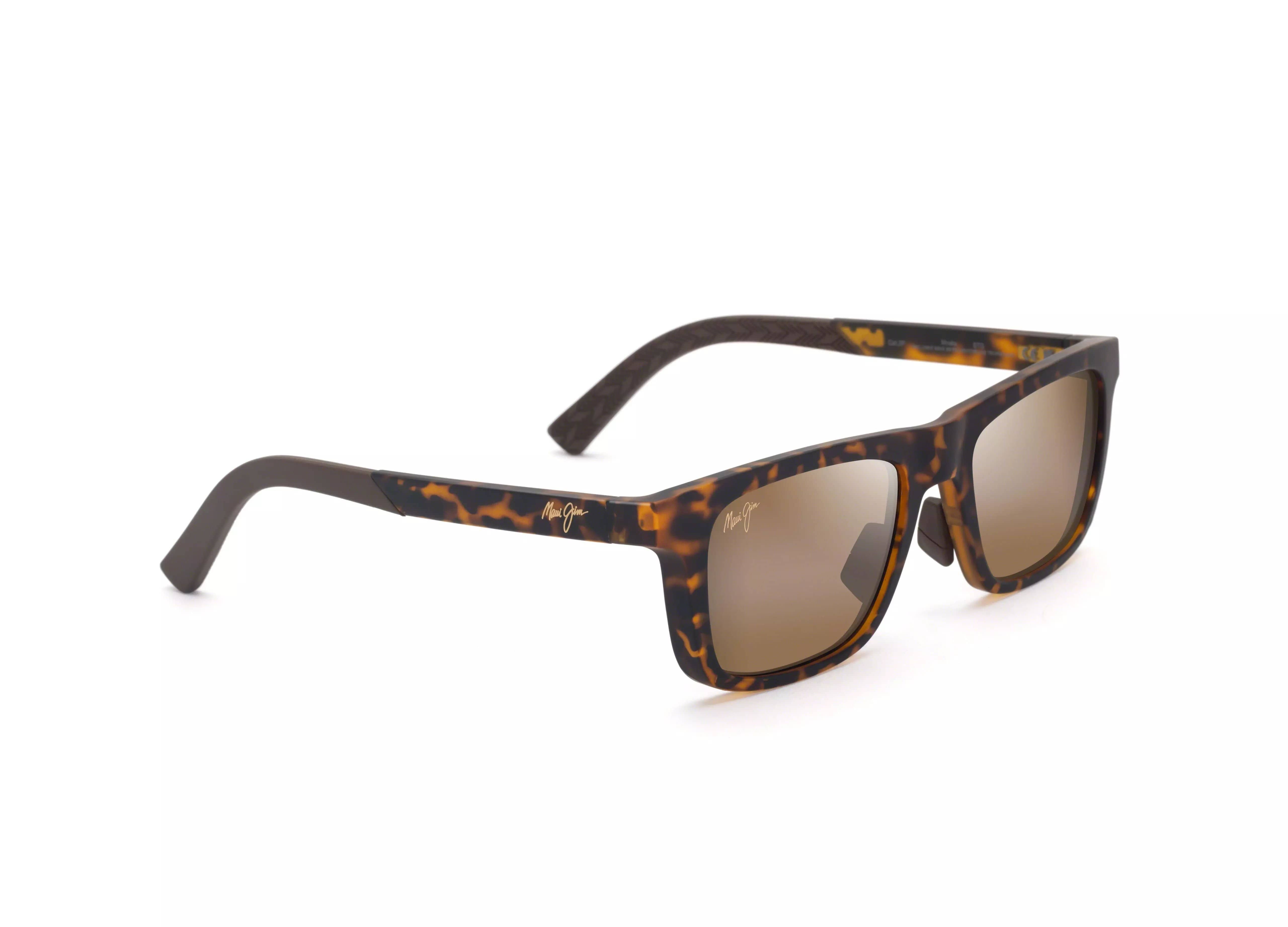 H341-10 Moaka matte dark havana/hcl bronze polarised lens