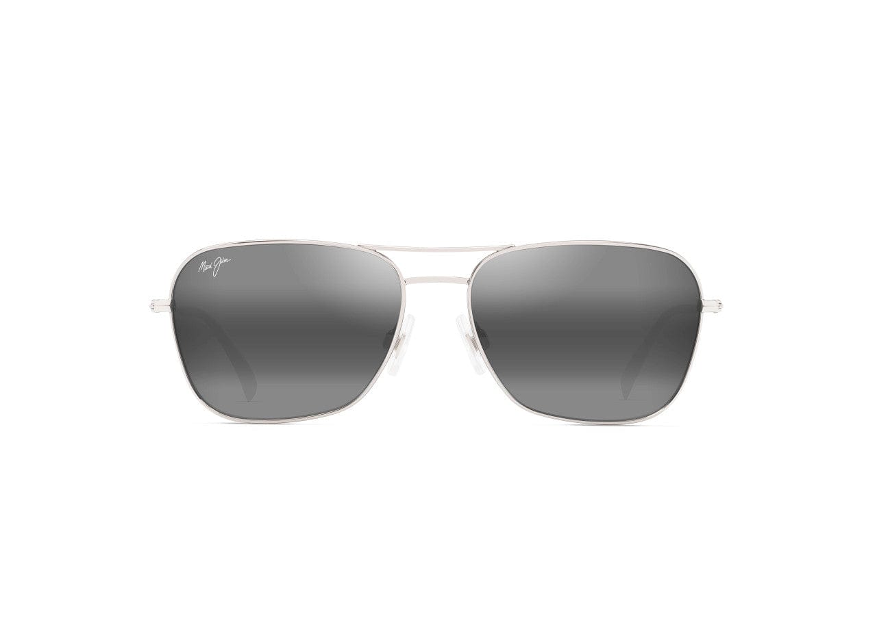 675-17A Na'auao shiny silver/neutral grey polarised lens