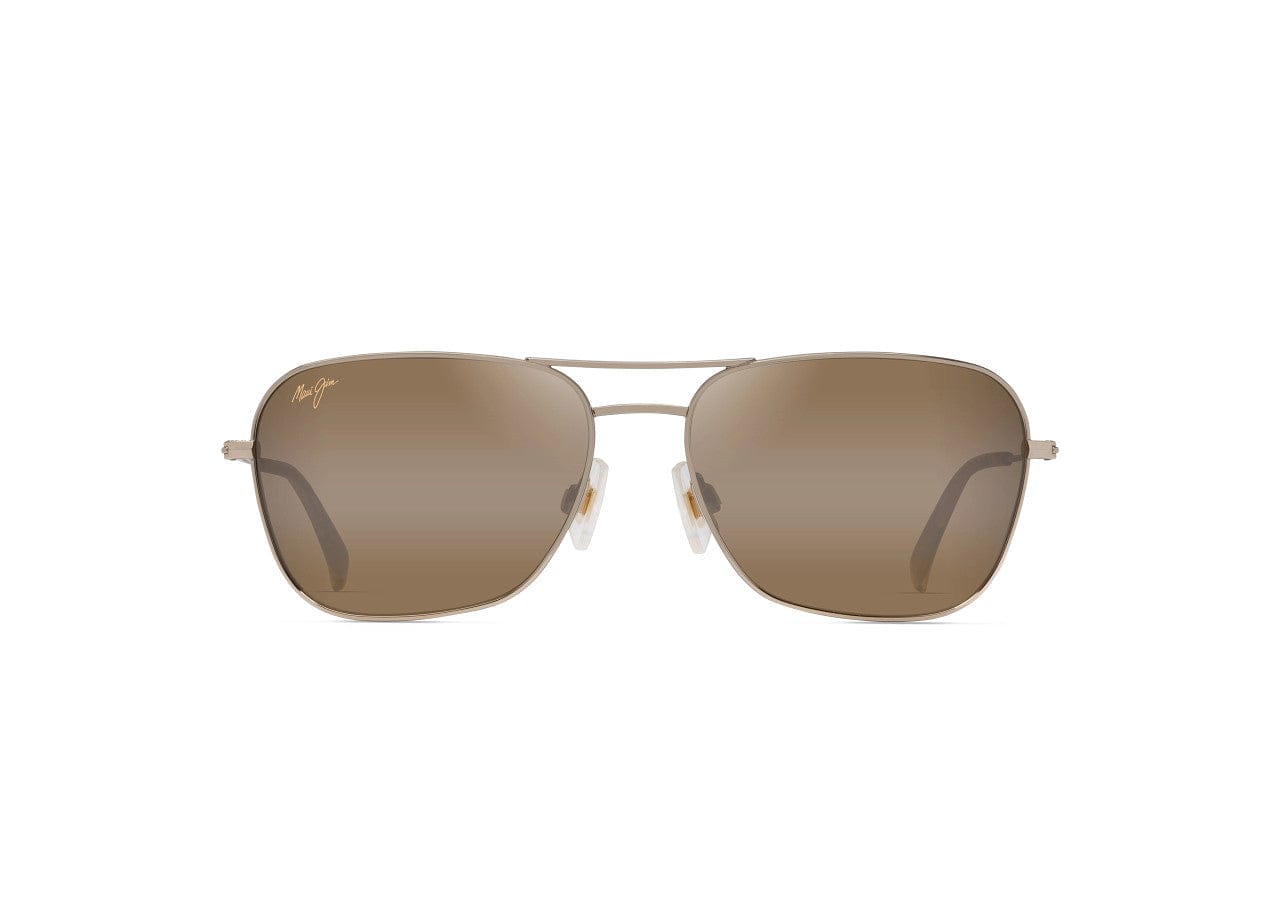 H675-16 Na'auao shiny light gold/HCL bronze polarised lens