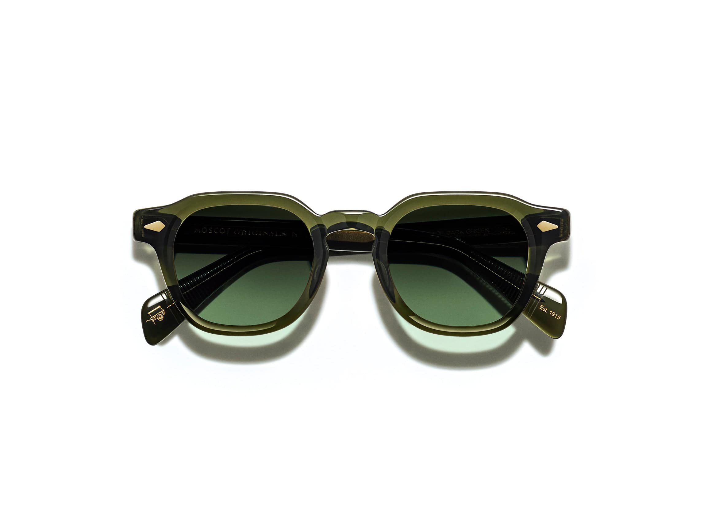 Dolt size 49 dark green /forest wood lens