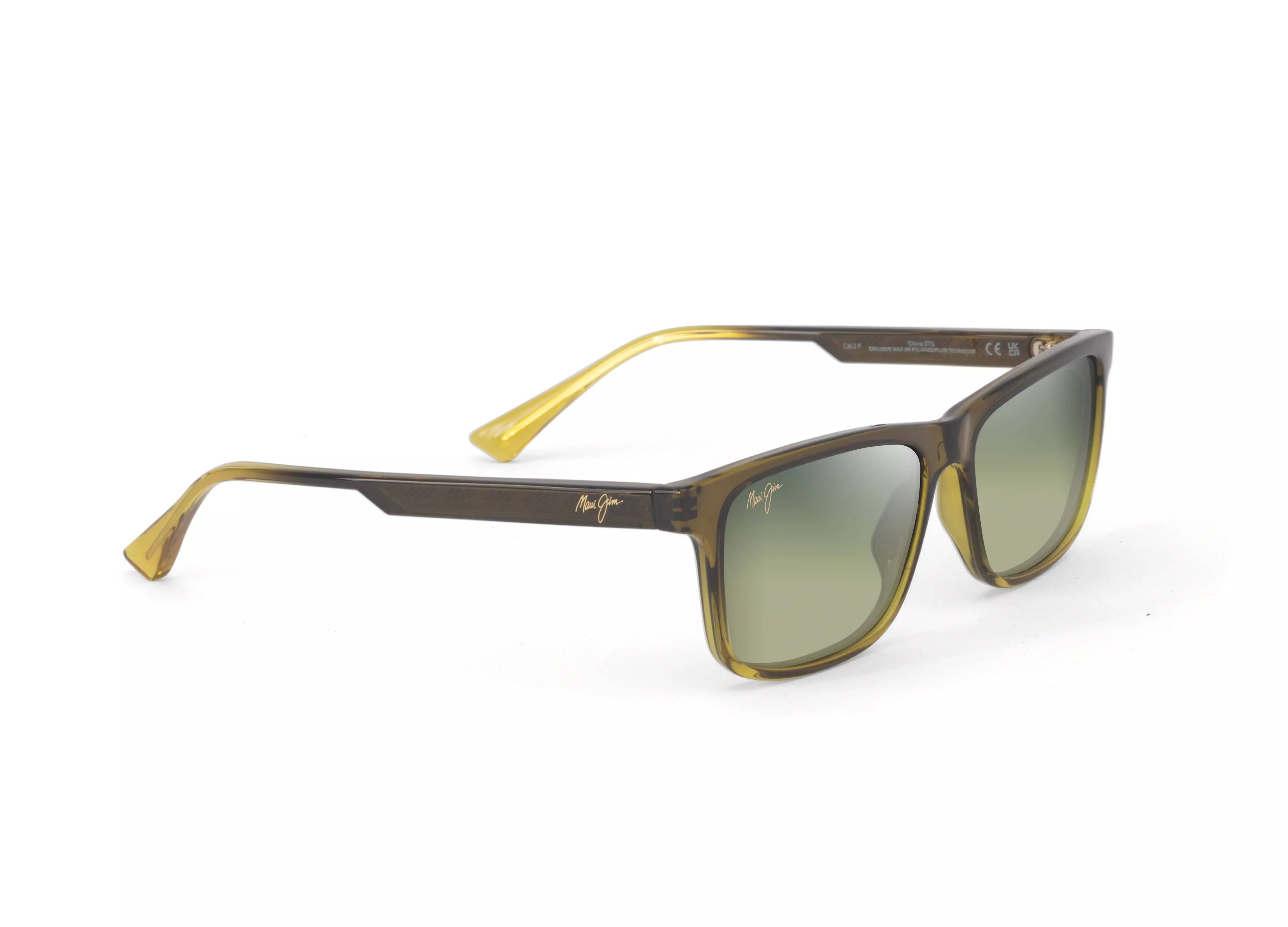 HTS587-15 Okina transparent green to yellow/maui HT polarised lens