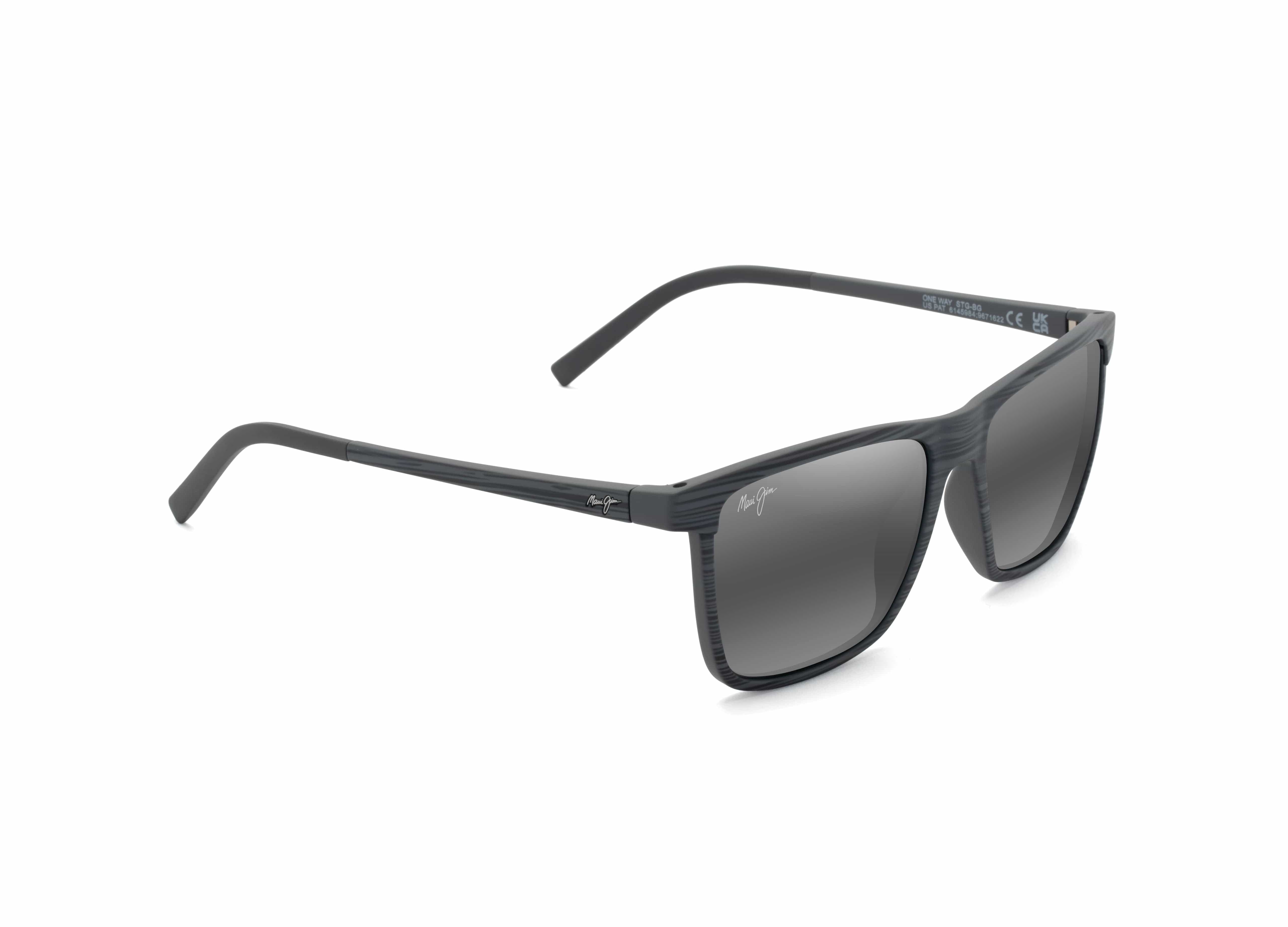 875-14 One Way grey stripe/neutral grey polarised lens