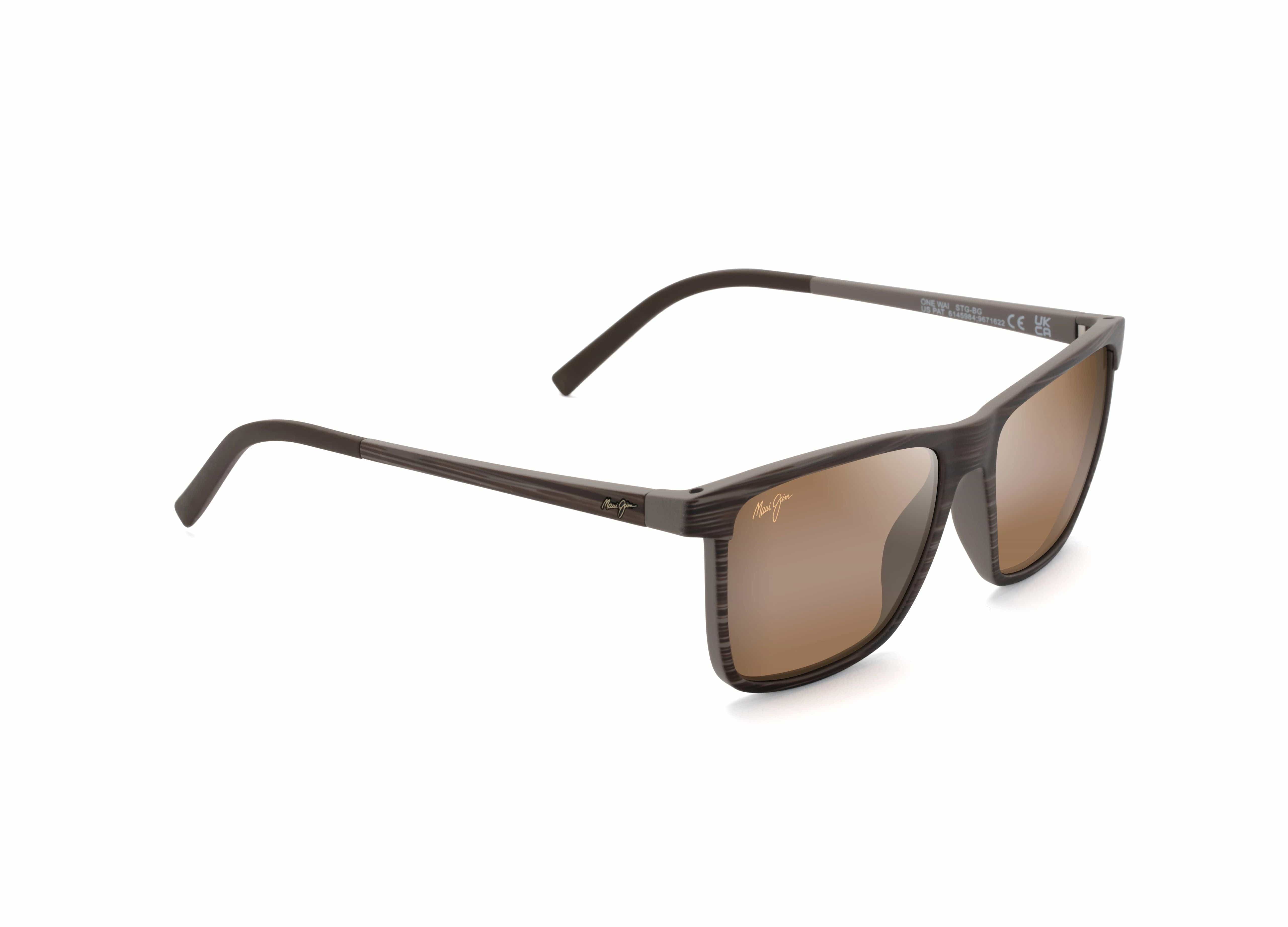 H875-10 One Way brown stripe/HCL bronze polarised lens