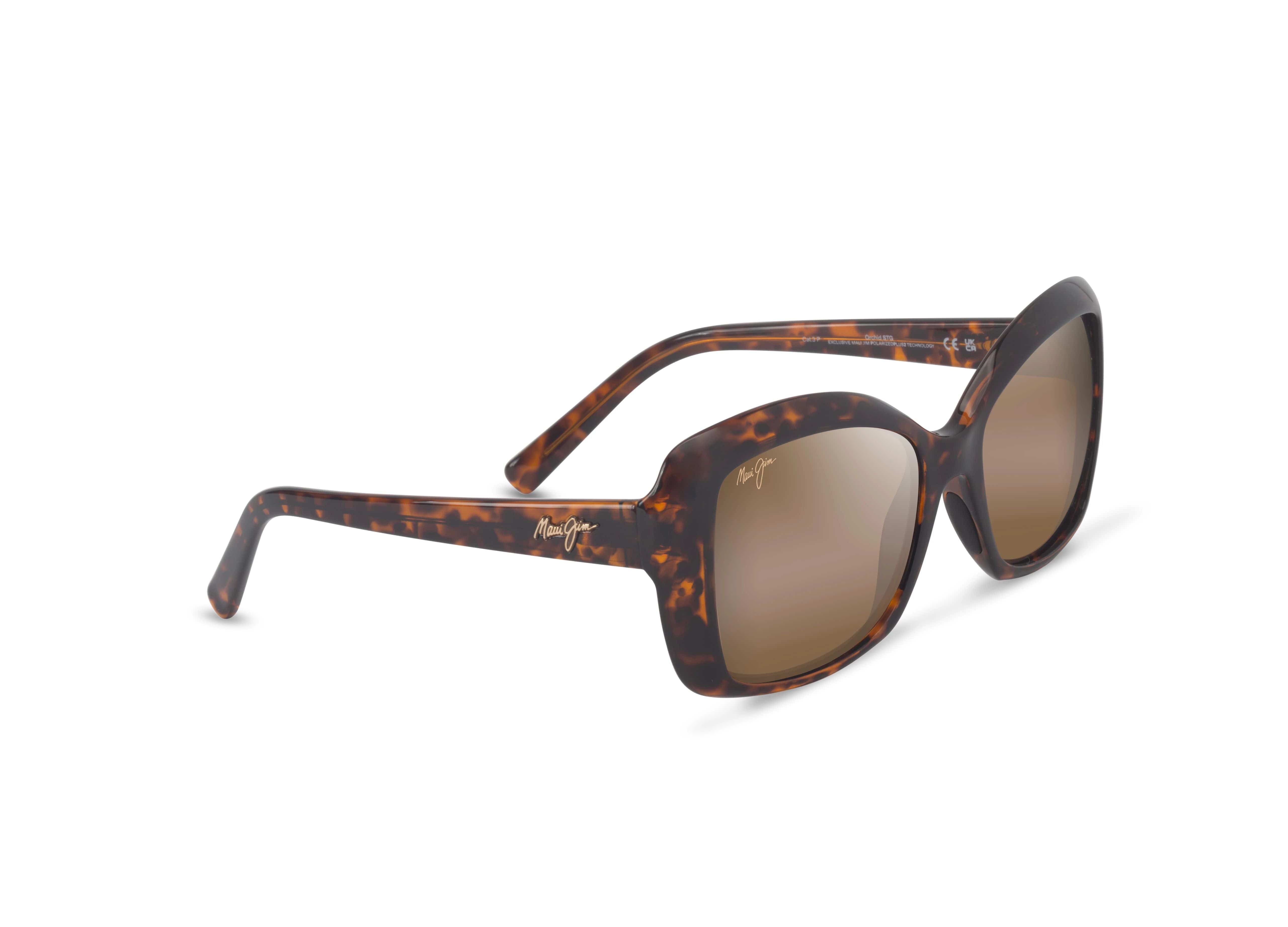 H735-10 Orchid shiny dark havana/HCL bronze polarised lens