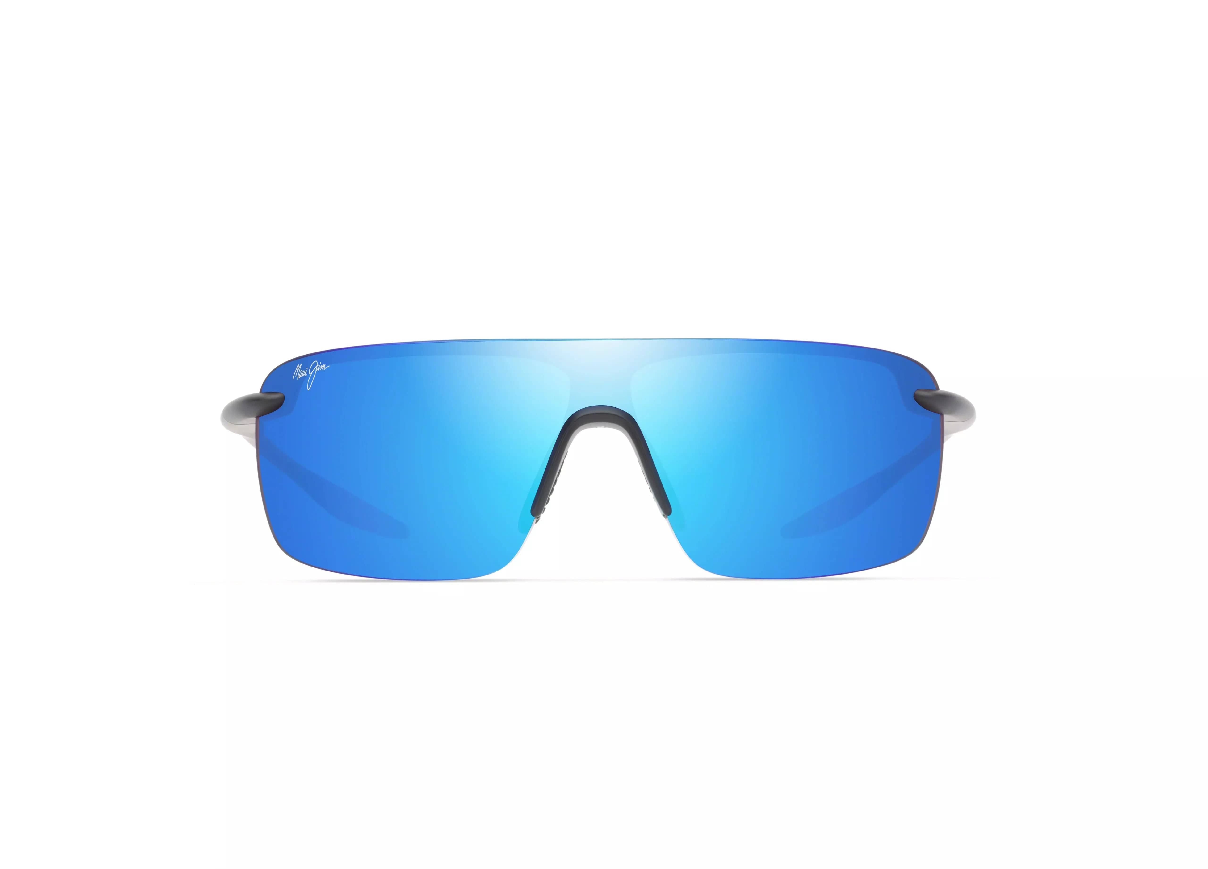 B680-02 Palulu matte black/blue hawaii polarised lens