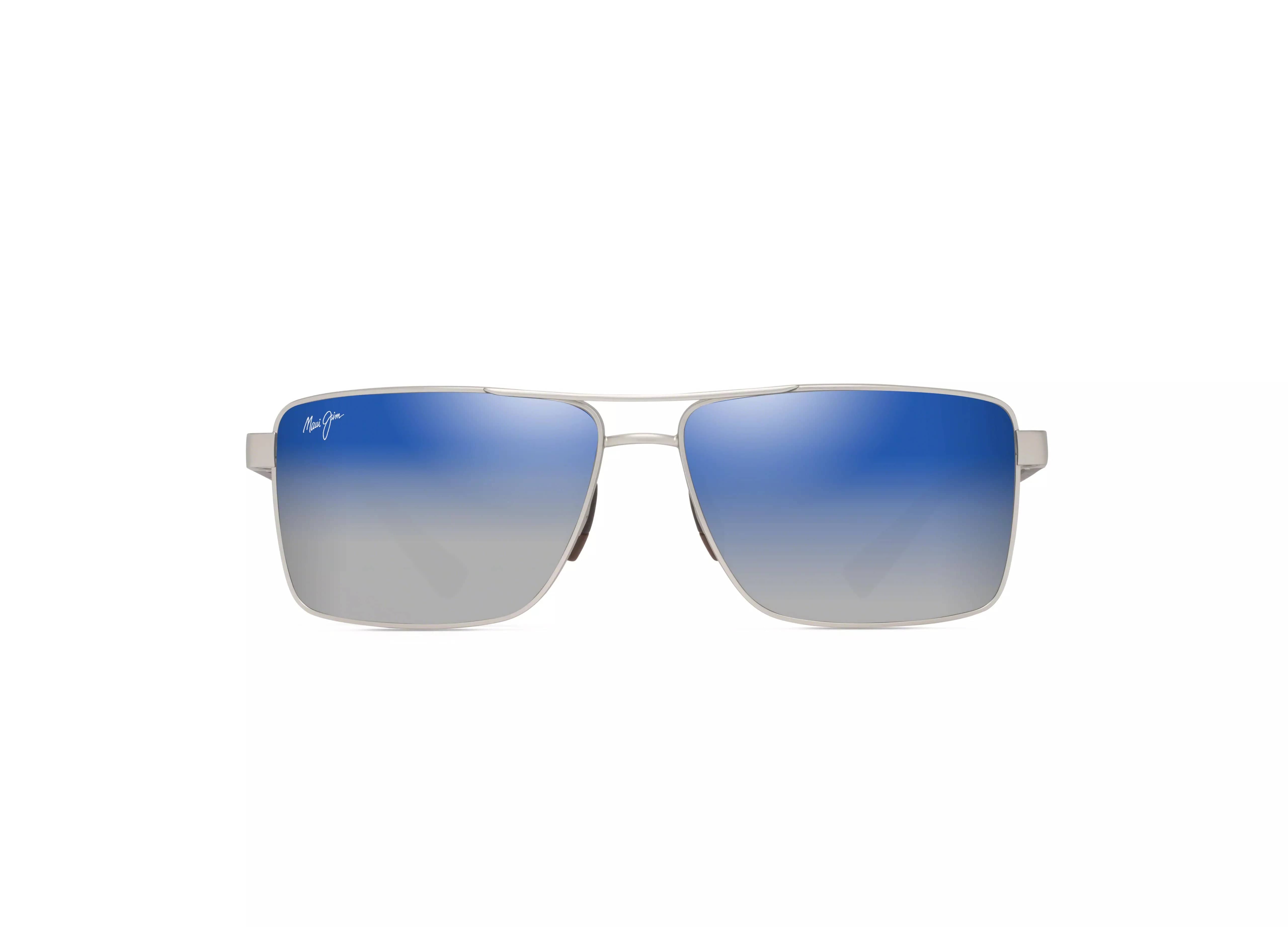 DBS621-17 Piha matte silver/ dual mirror blue to silver polarised