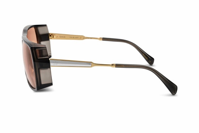 Schirk black/photocromatic brown lens