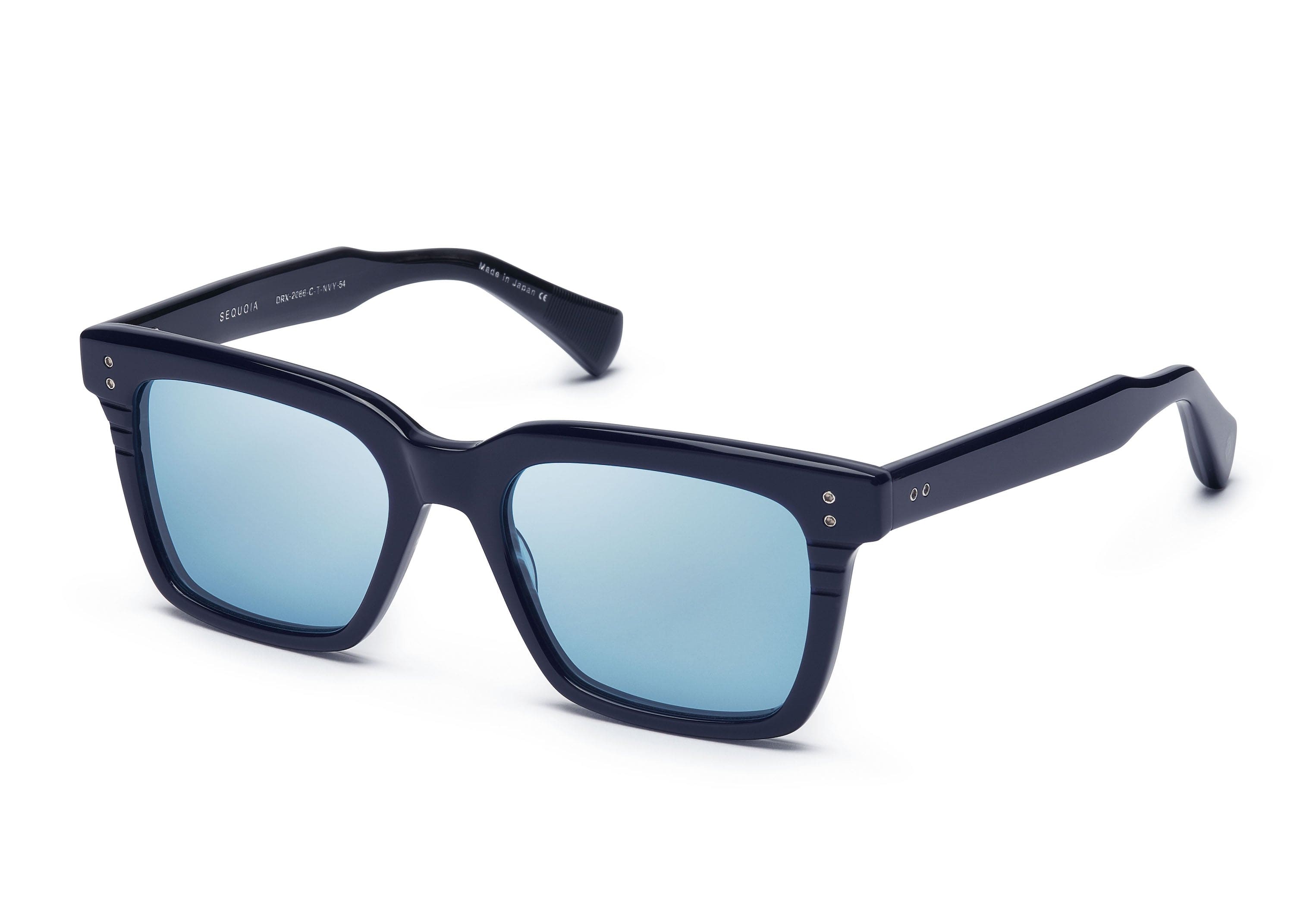 Sequoia DRX2086-C-T-NVY-Z navy & charcoal swirl black /blue lens