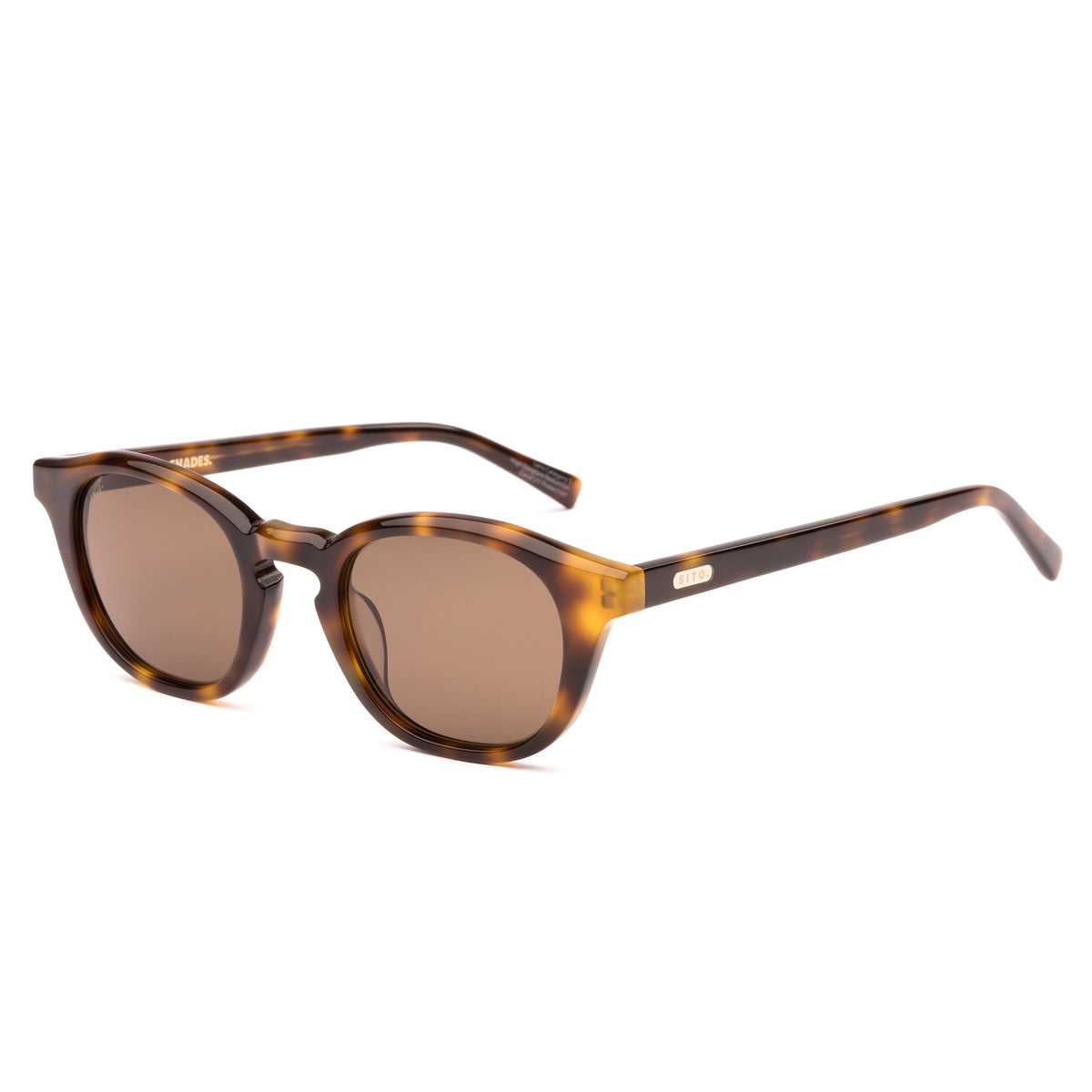 Elio classic tortoise/coffee lens
