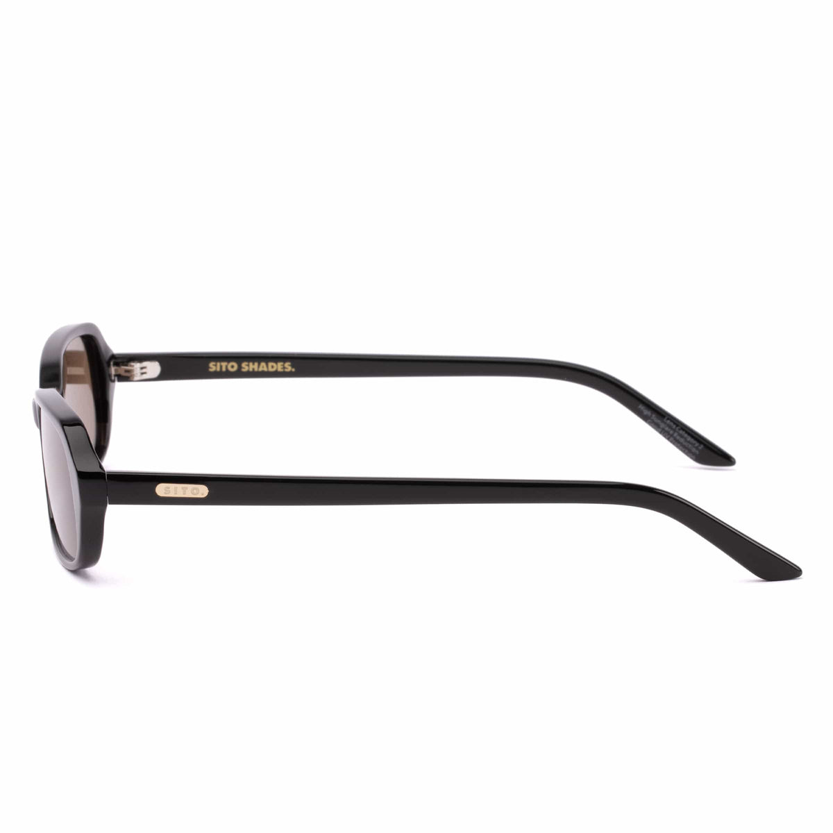 Roux black/light brown polarised lens