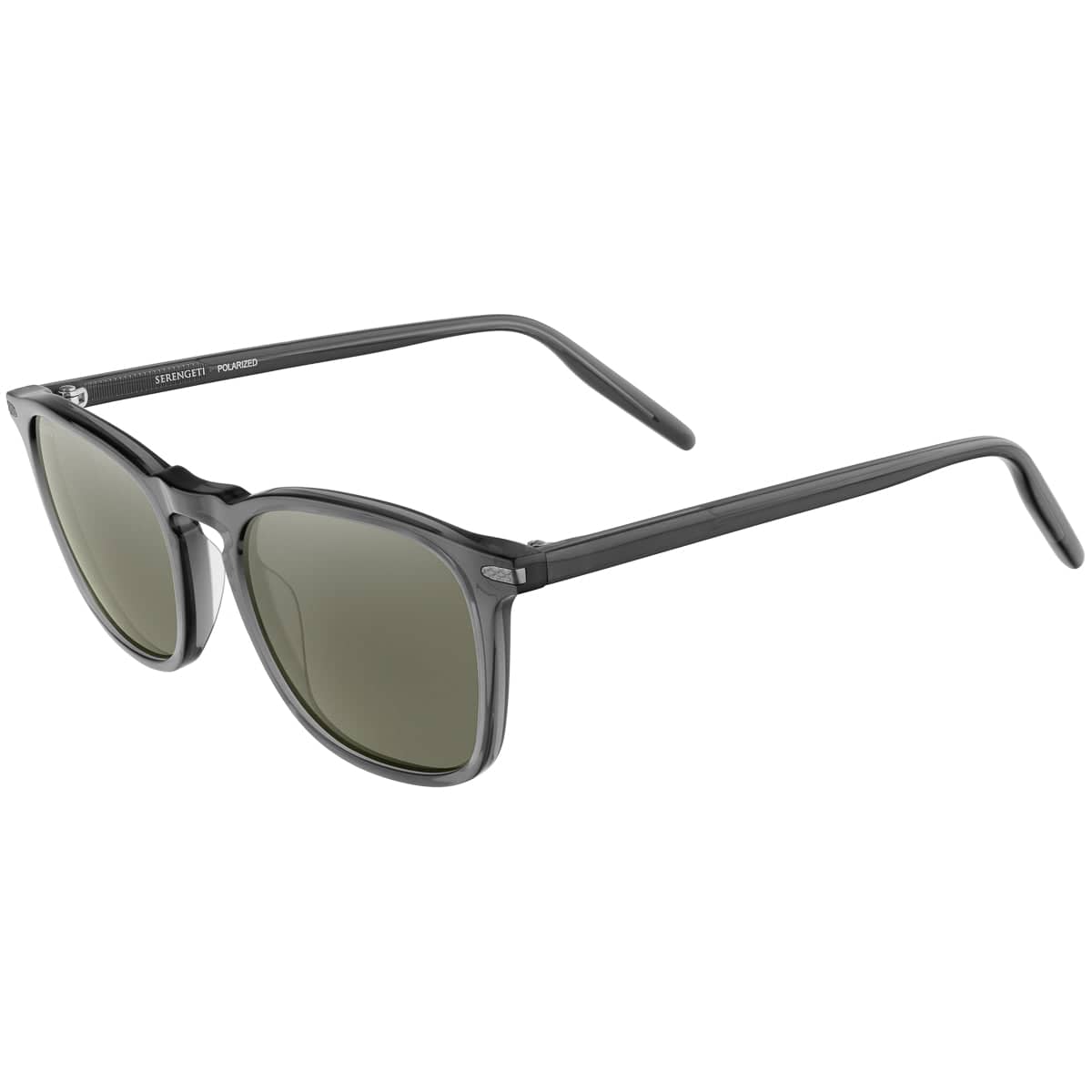 Delio SS021007 shiny gunmetal/polarised 555nm lens