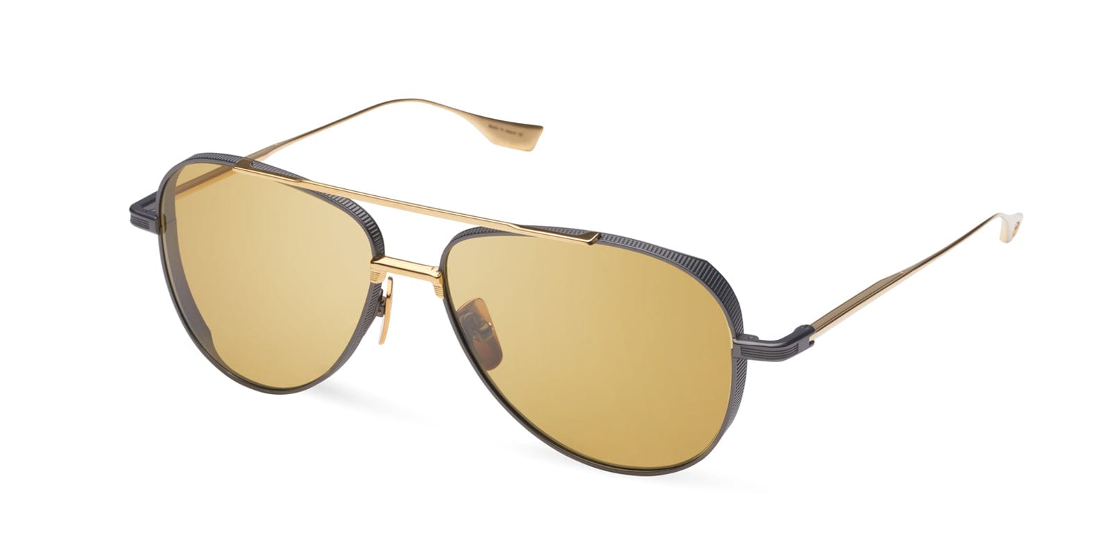 Subsystem DTS141-A-02 black iron & gold/amber lens