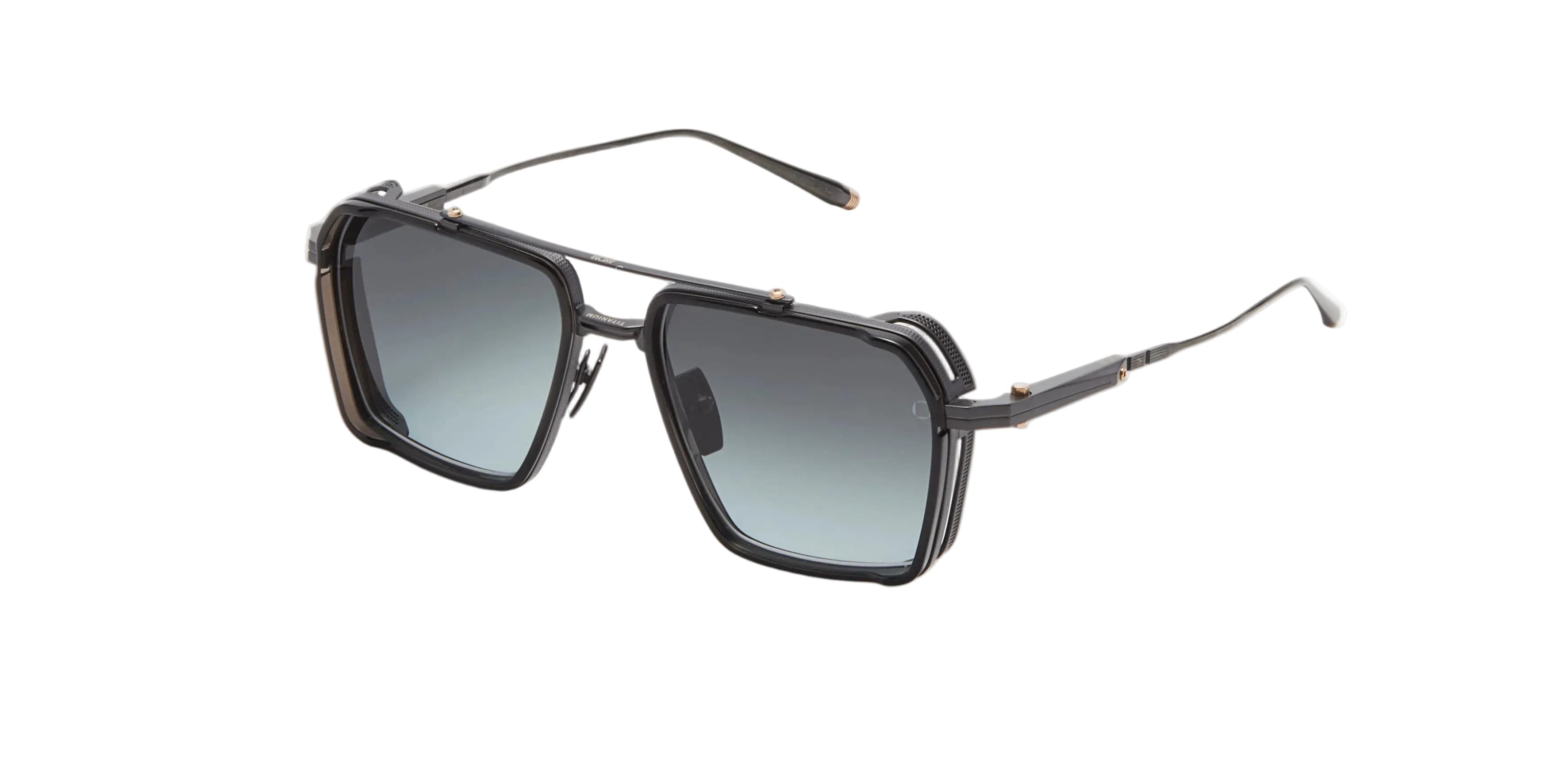Akoni Tiros 510A black iron/grey gradient lens