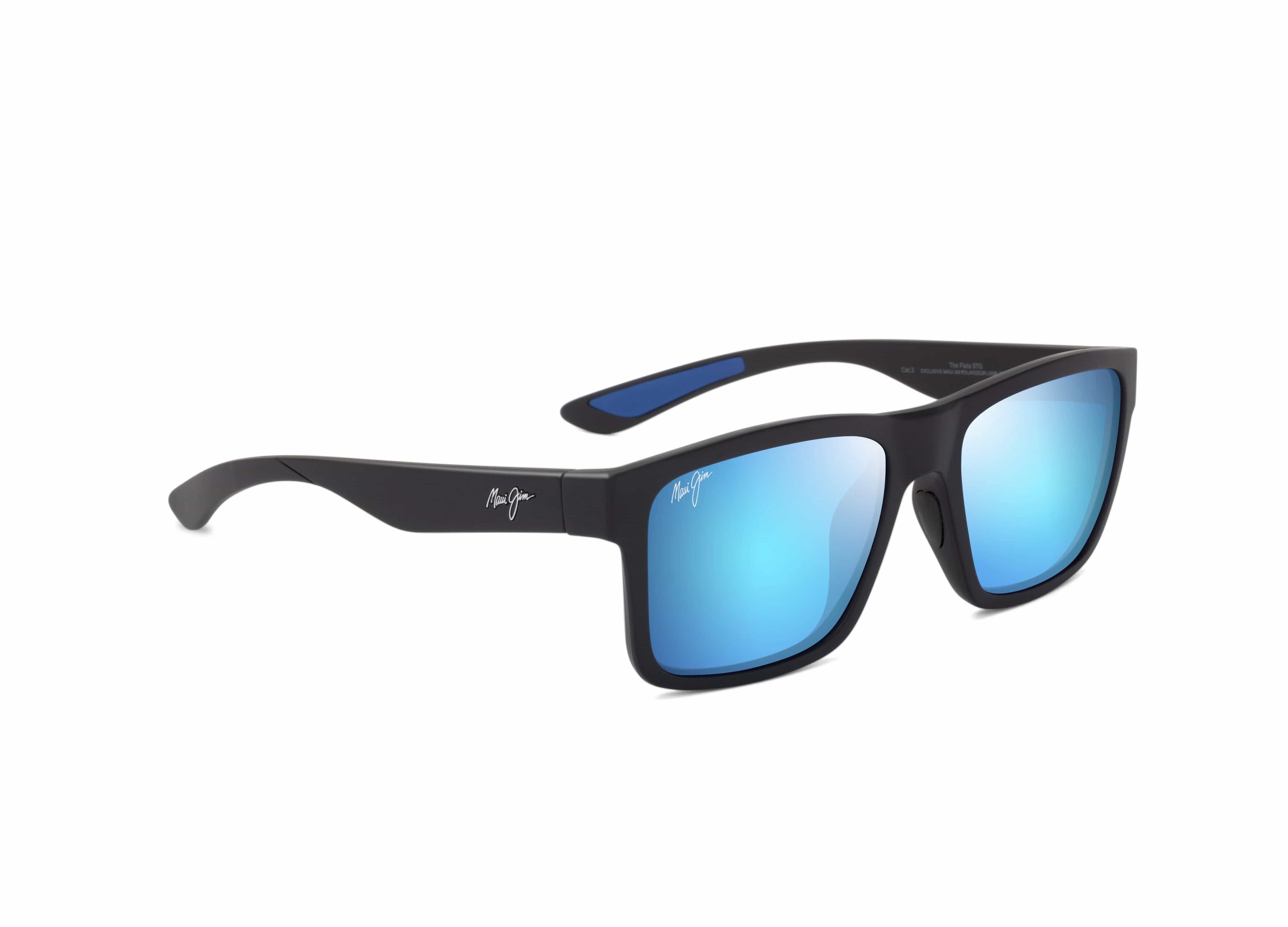 B897-03 The Flats navy/light blue hawaii polarised lens