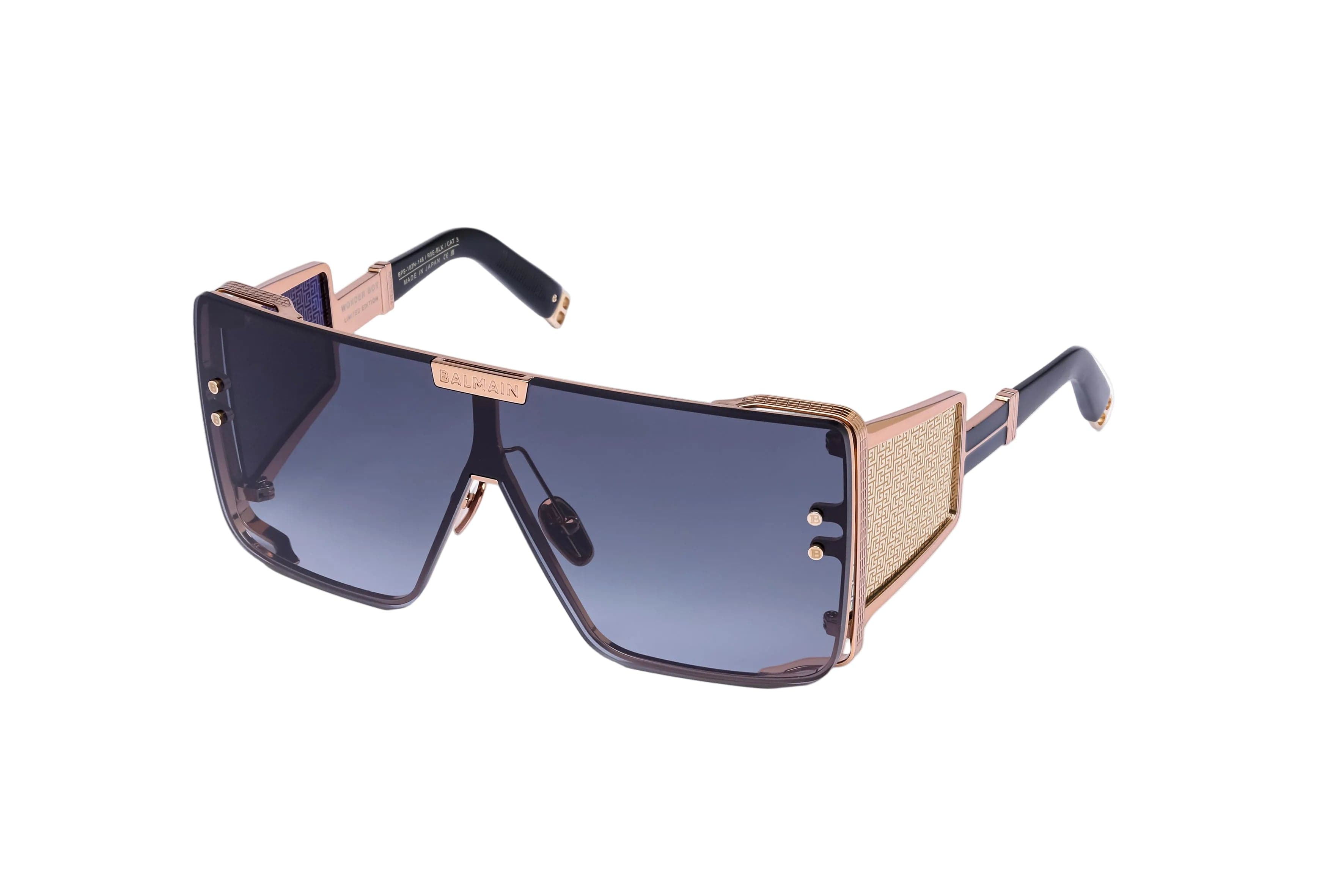Balmain Wonder Boy BPS-102N-146 rose gold black/grey gradient lens