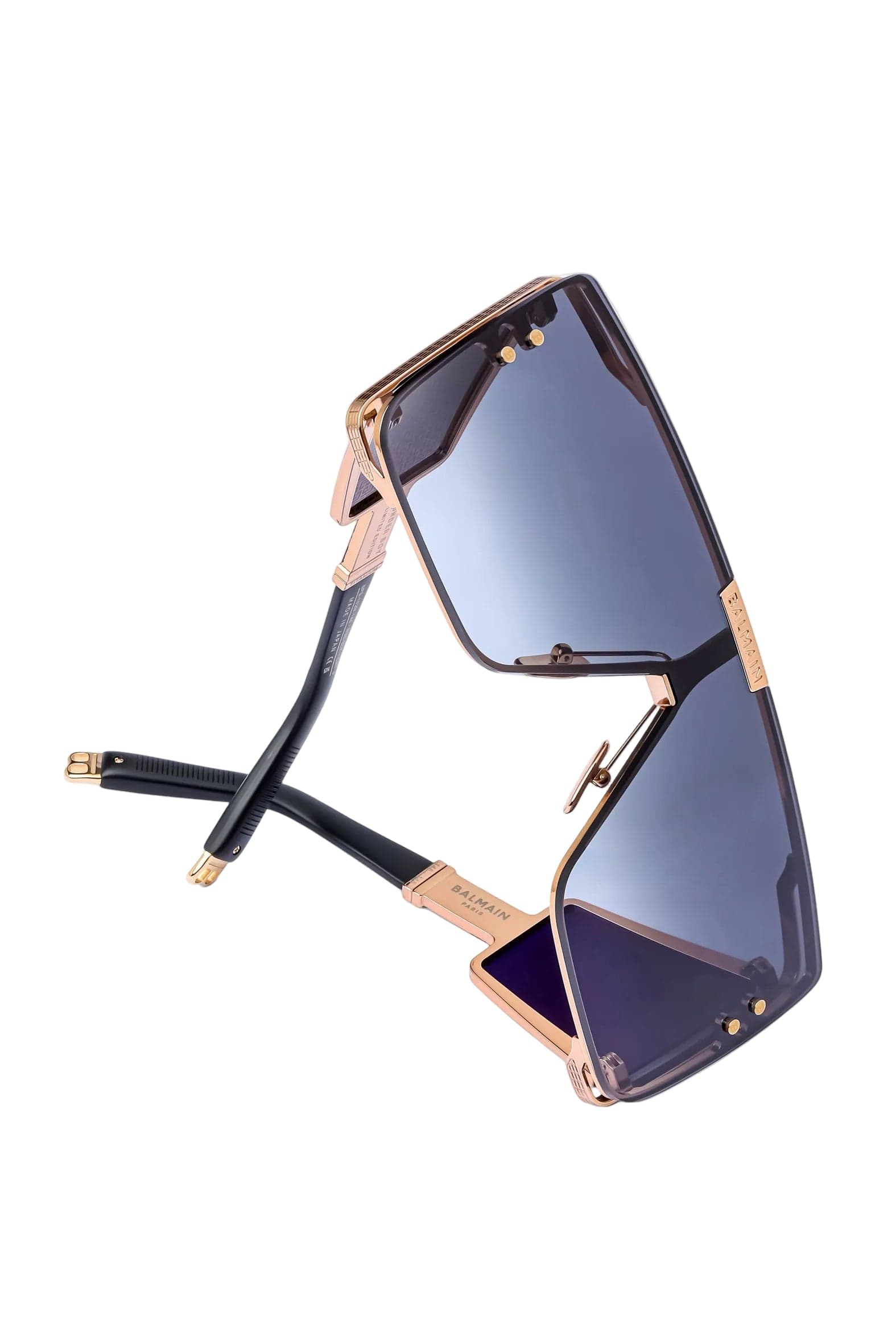 Balmain Wonder Boy BPS-102N-146 rose gold black/grey gradient lens