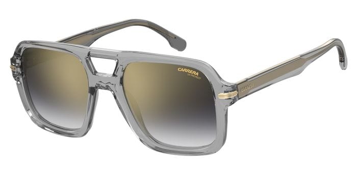 Carrera 317/S KB7 crystal grey /gold gradient mirror lens