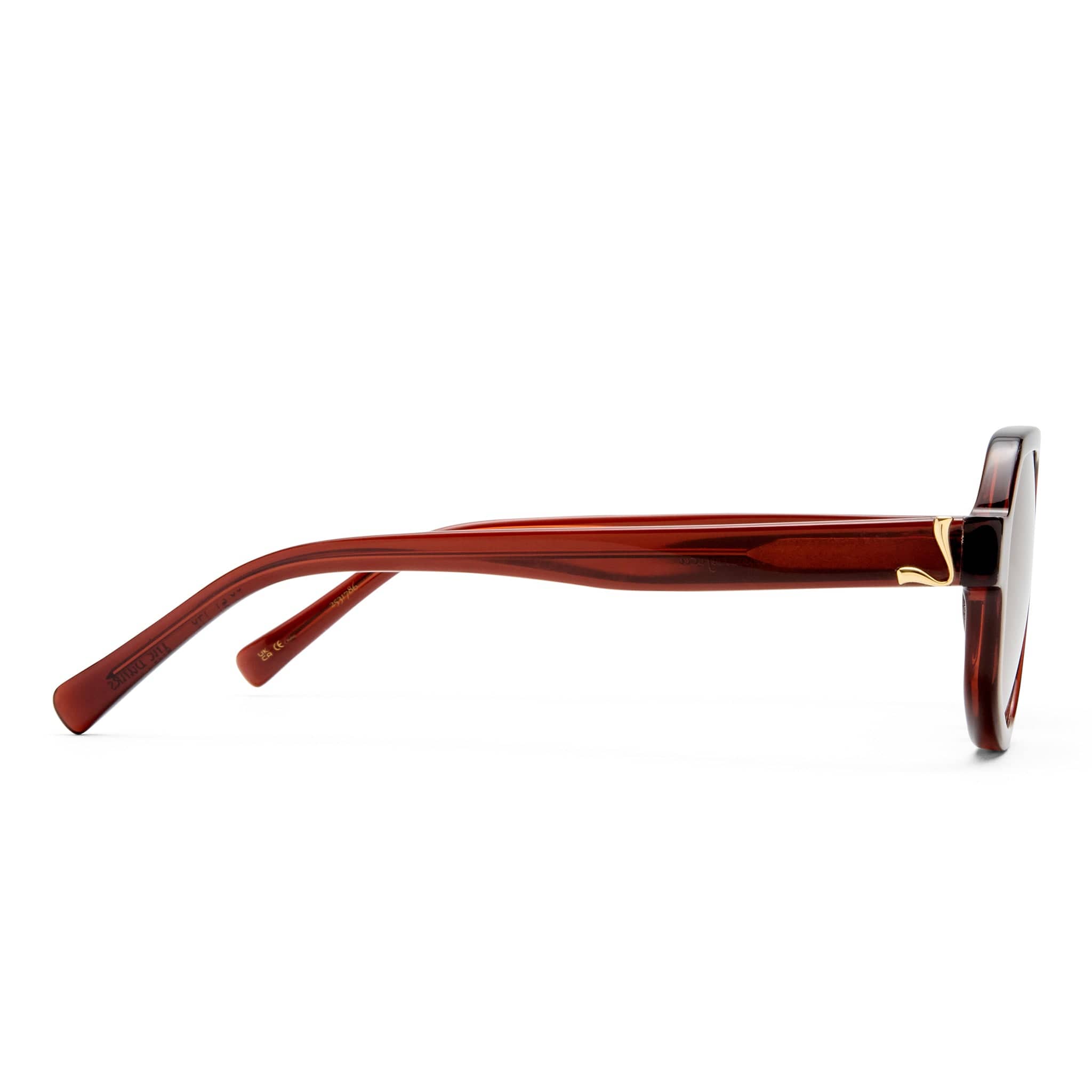 The Banks 2531786 cherry/crystal green lens