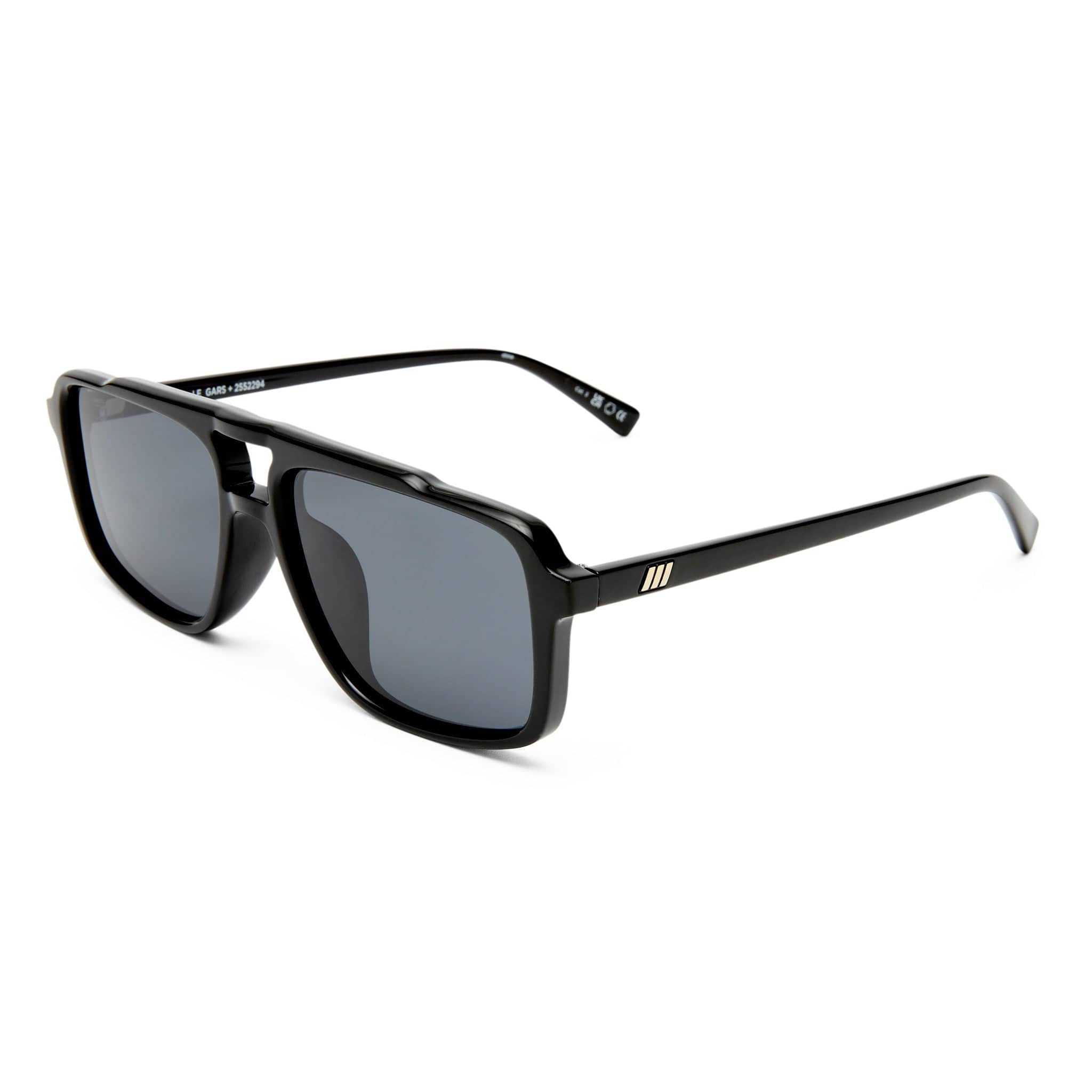 Le Gars 2552294 black/smoke polarised lens