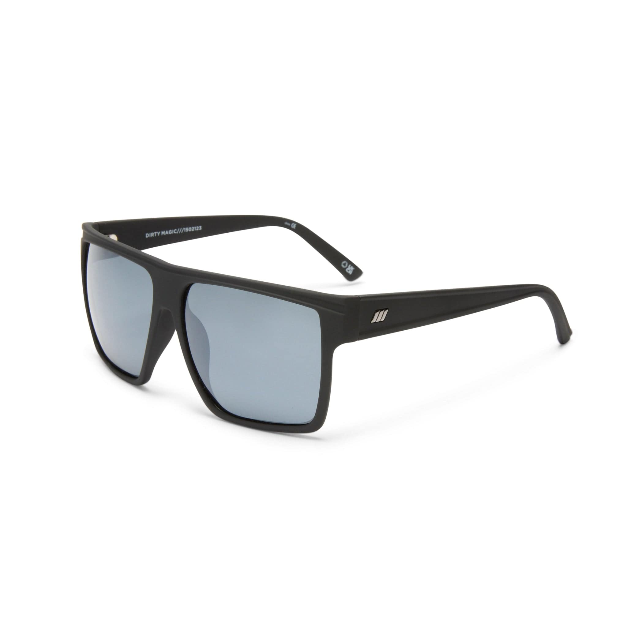 Dirty Magic 1502123 black rubber/polarised smoke mirror lens