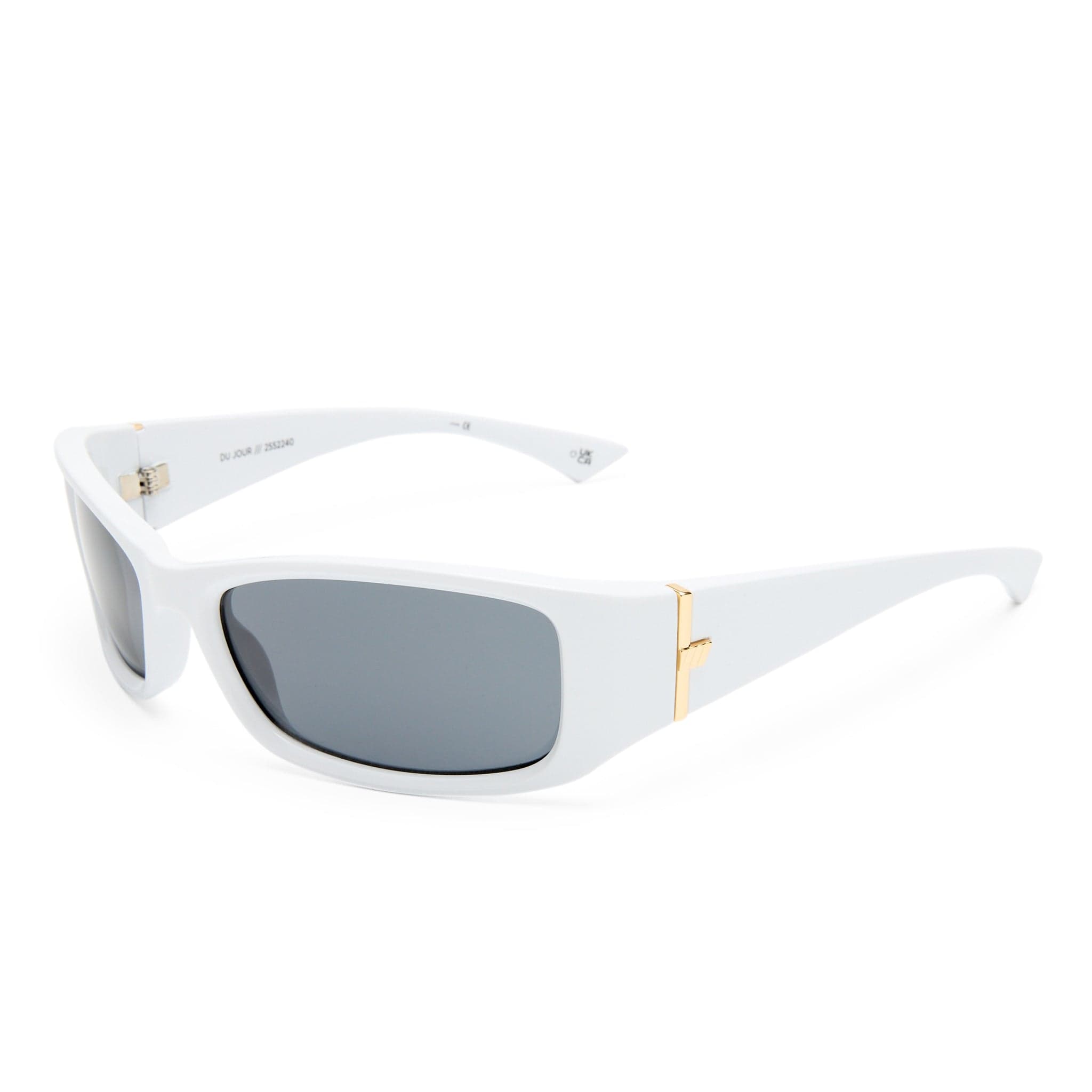Du Jour 2552240 optic white/smoke mono lens