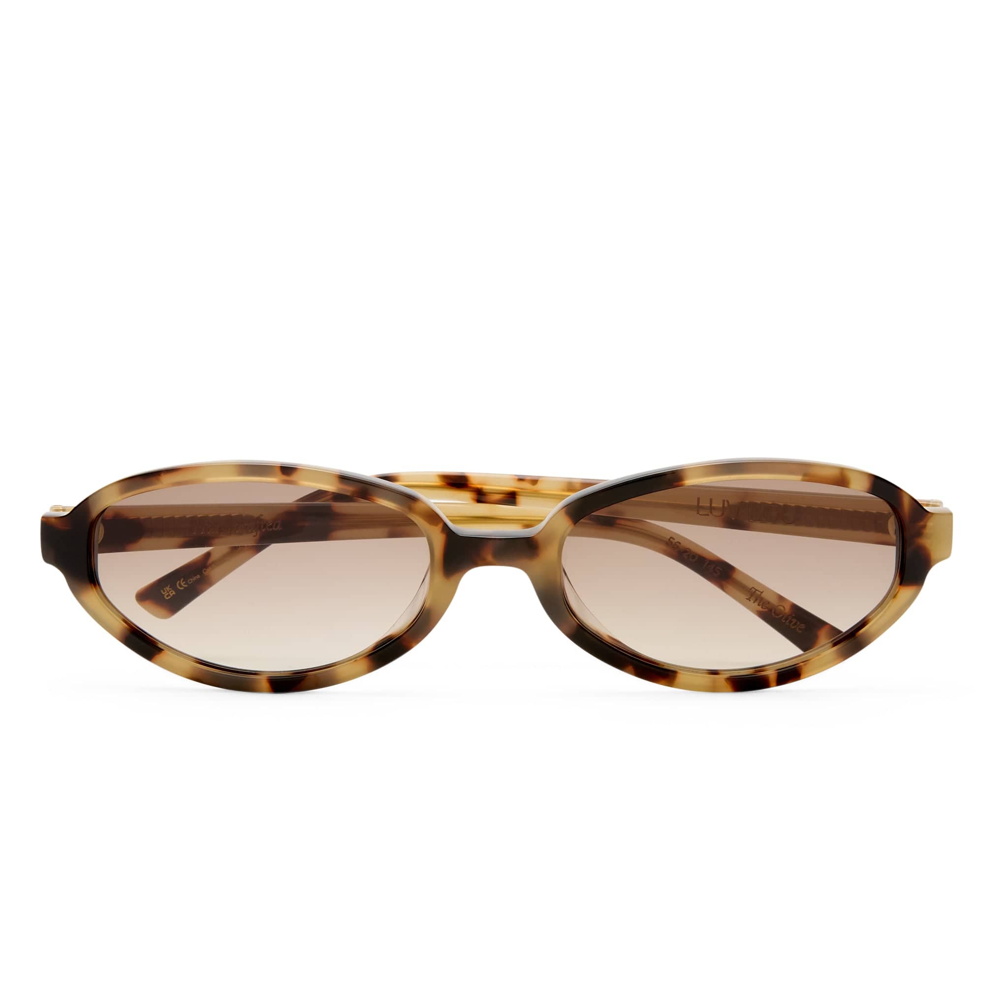 The Olive 2543901 mocha tort/brown lens