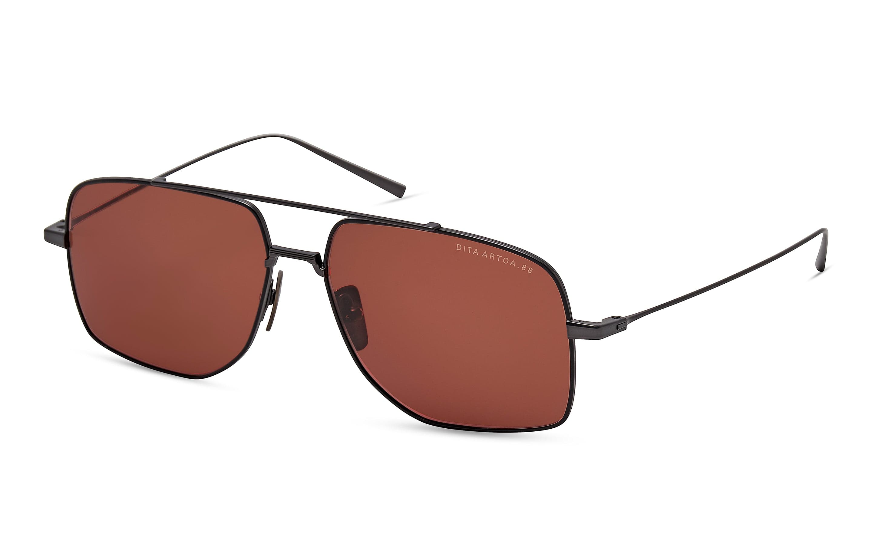 Artoa.88 DTS190-A-03 black iron/burgundy lens