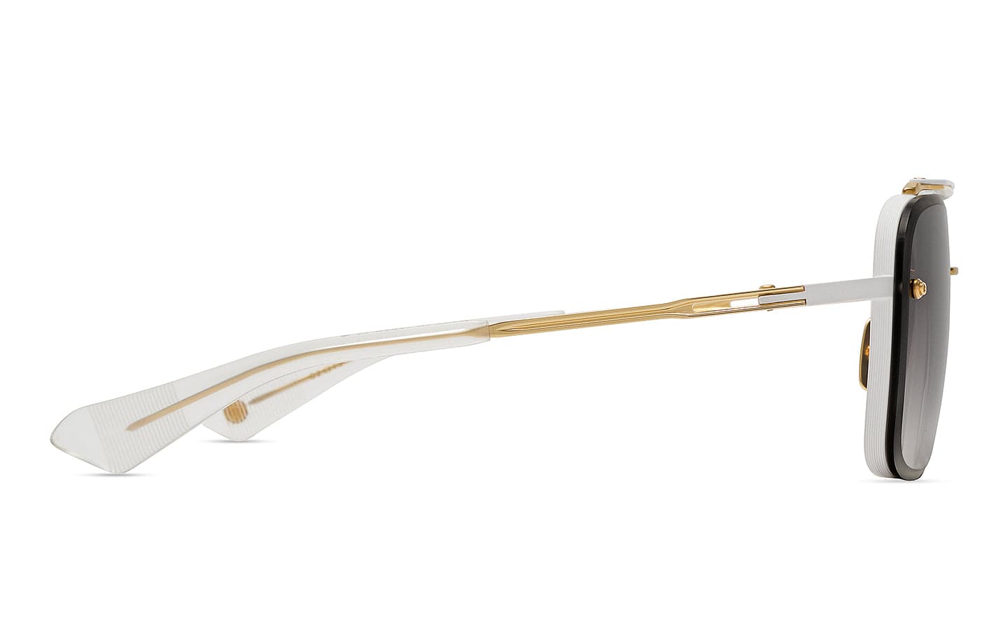 Mach Six DTS121-62-07 matte white gold/grey gradient lens