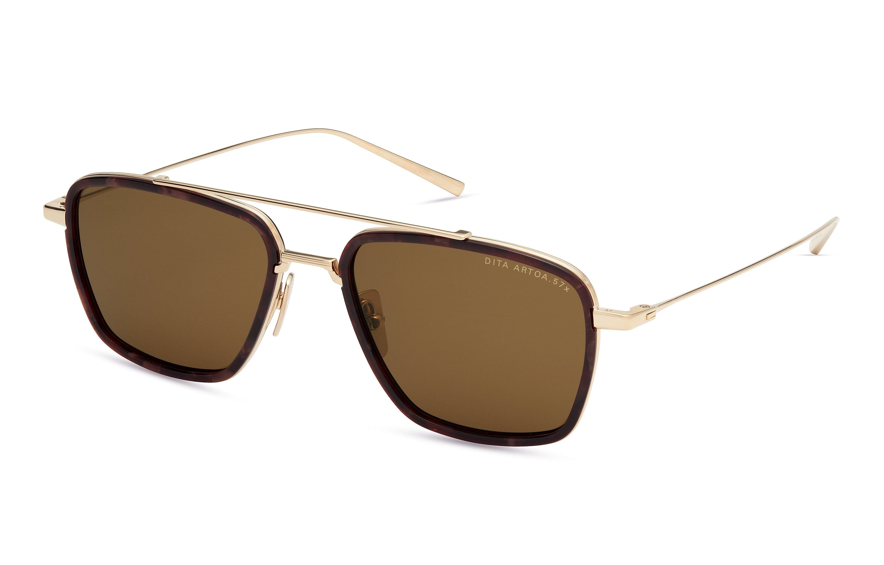 Artoa.57X DTS476-A-01 white gold desert abalone/brown lens