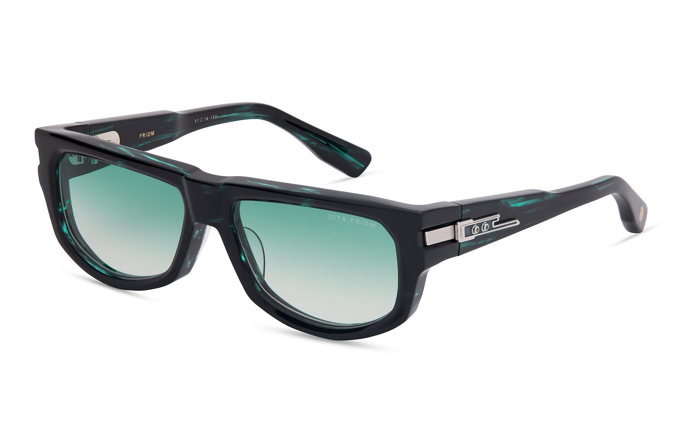 Pridm DTS753-A-01 storm swirl/dark turquoise gradient lens