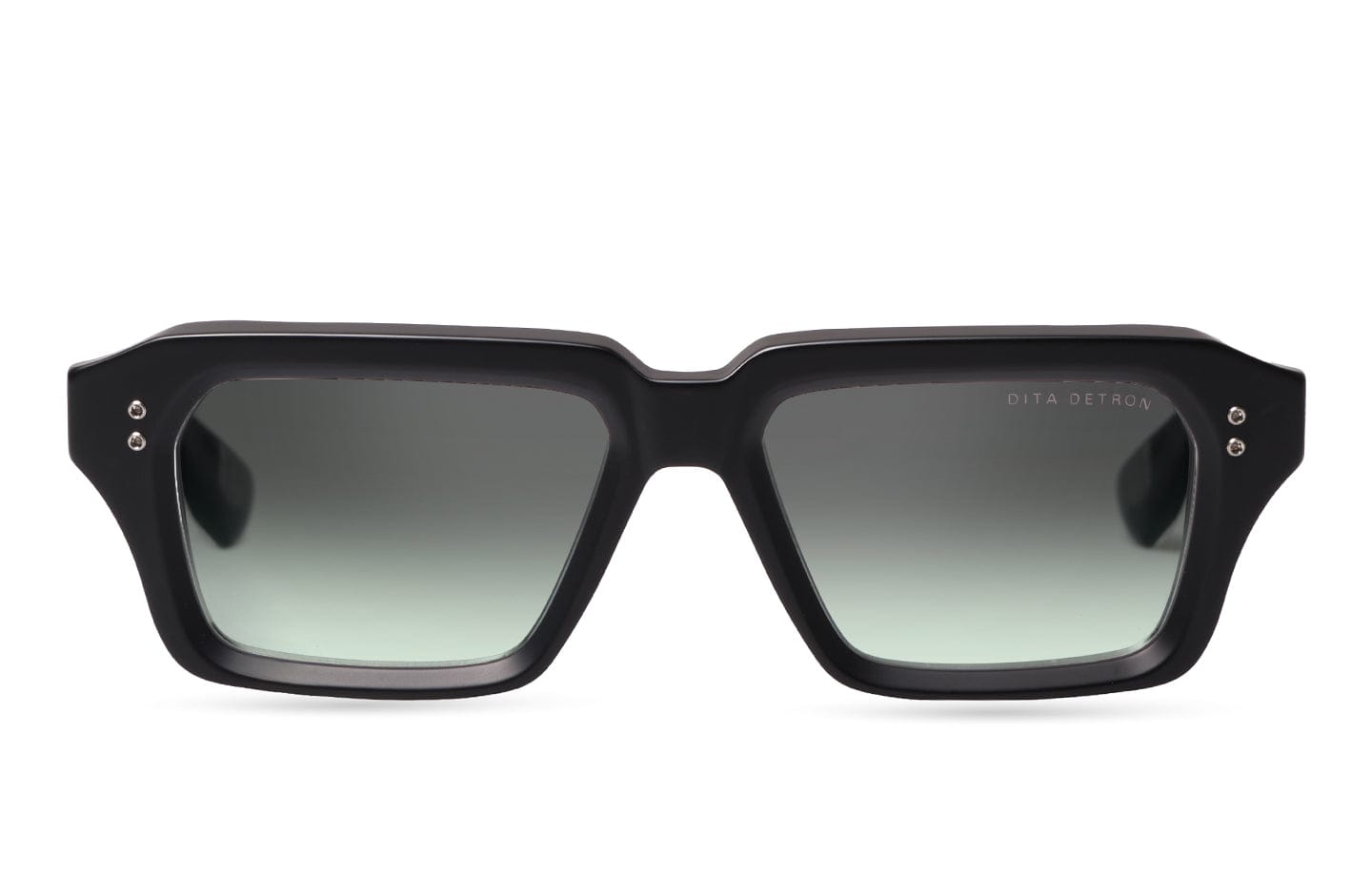 Detron DTS459-A-02 matte black black iron/grey to green gradient lens