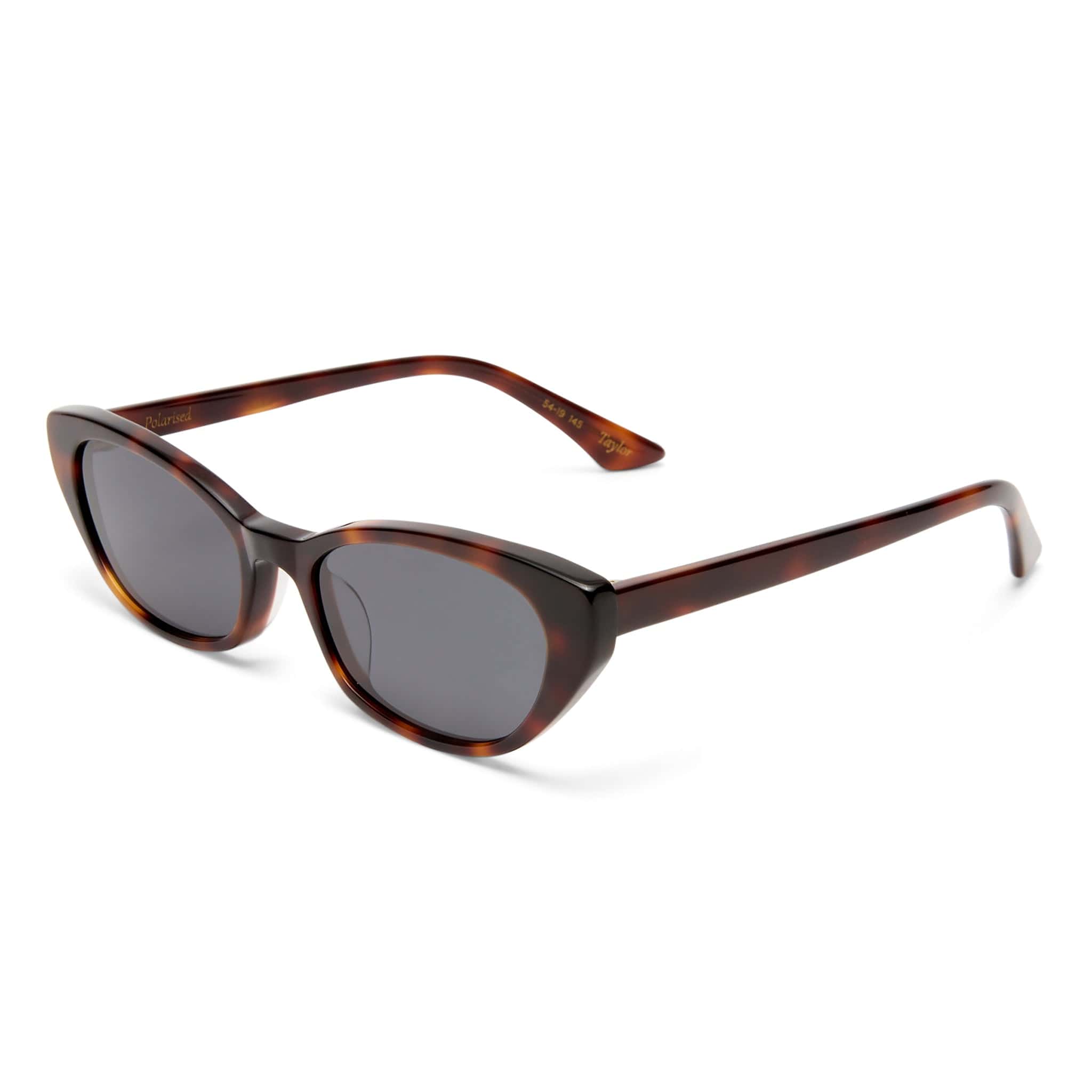The Taylor 2311004 tortoise/smoke polarised lens