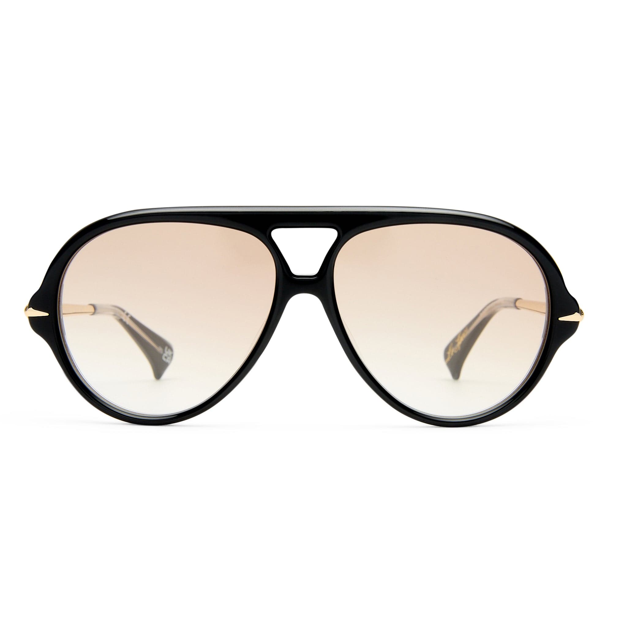 Numero once 2623803 obsidian black/brown gradient lens