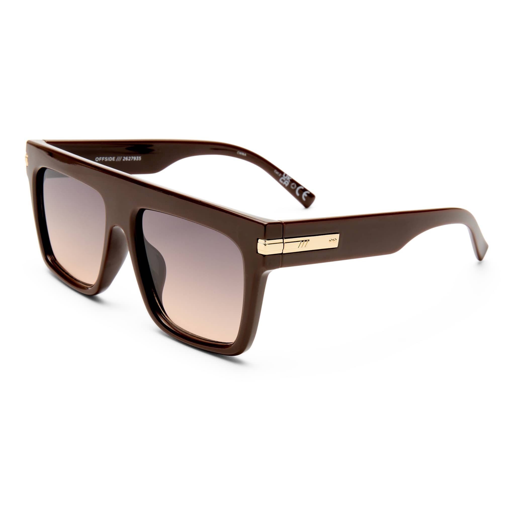 Offside + 2627935 dark cocoa/brown gradient lens