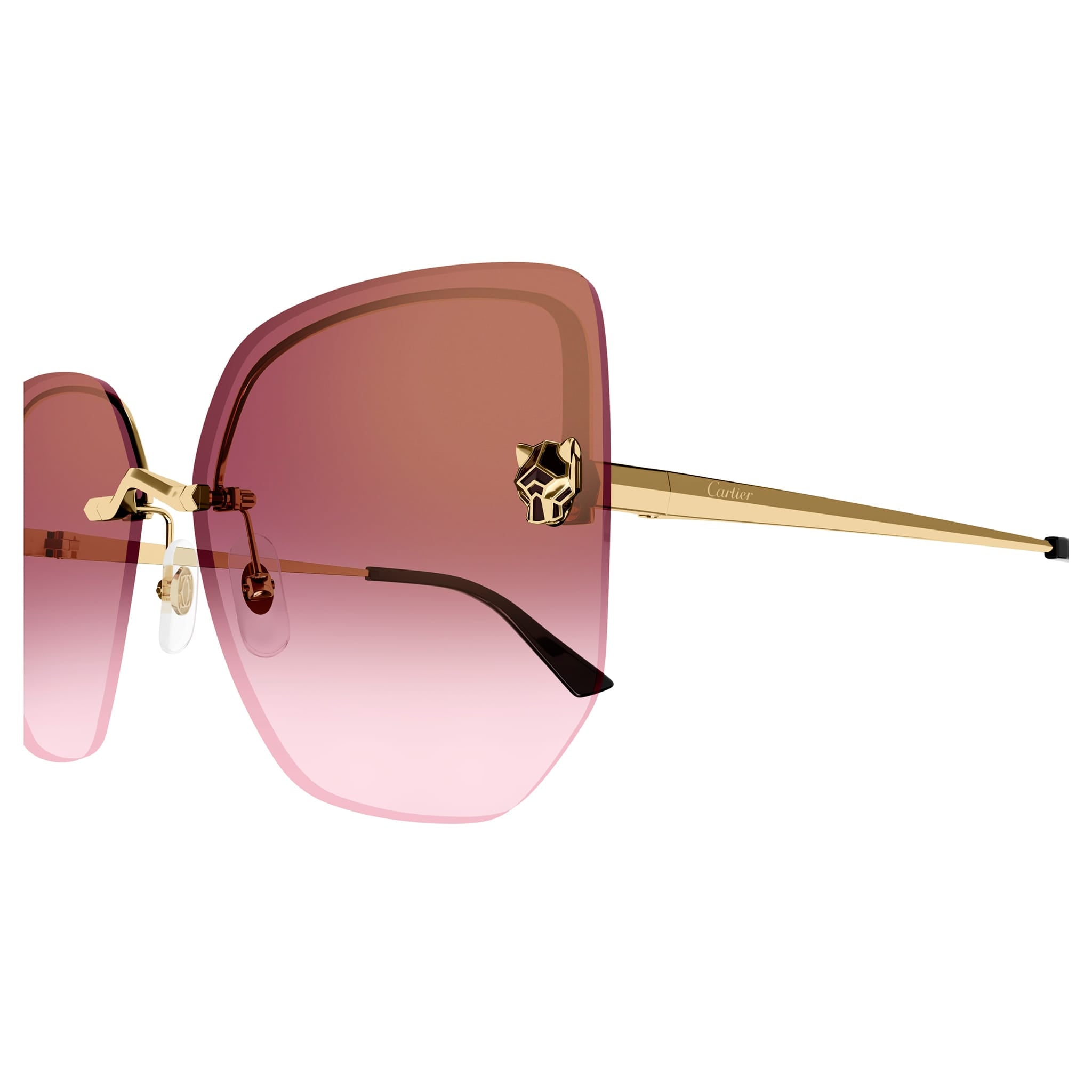 CT0432S 004 gold brown/red gradient lens