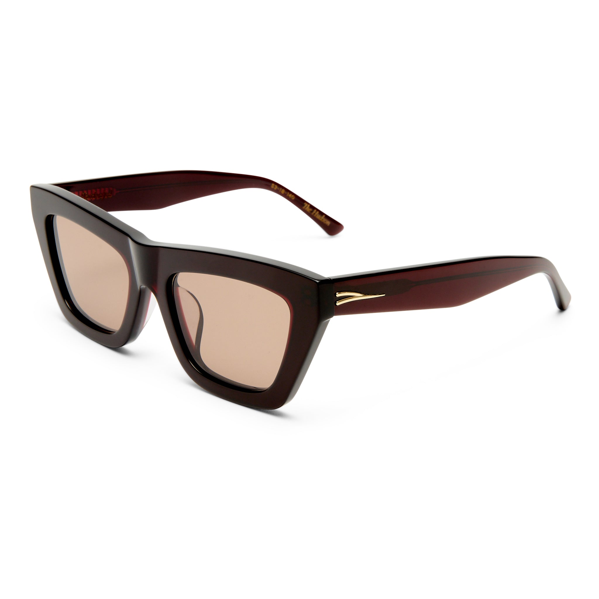 The Hudson 2643995 wine/brown gradient lens
