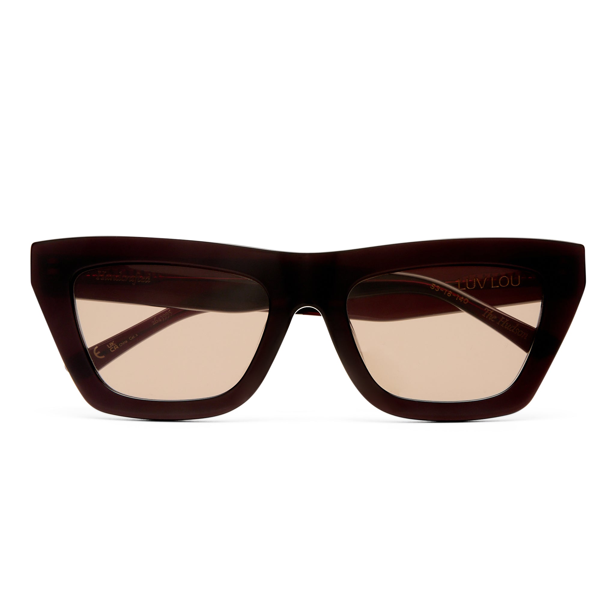 The Hudson 2643995 wine/brown gradient lens