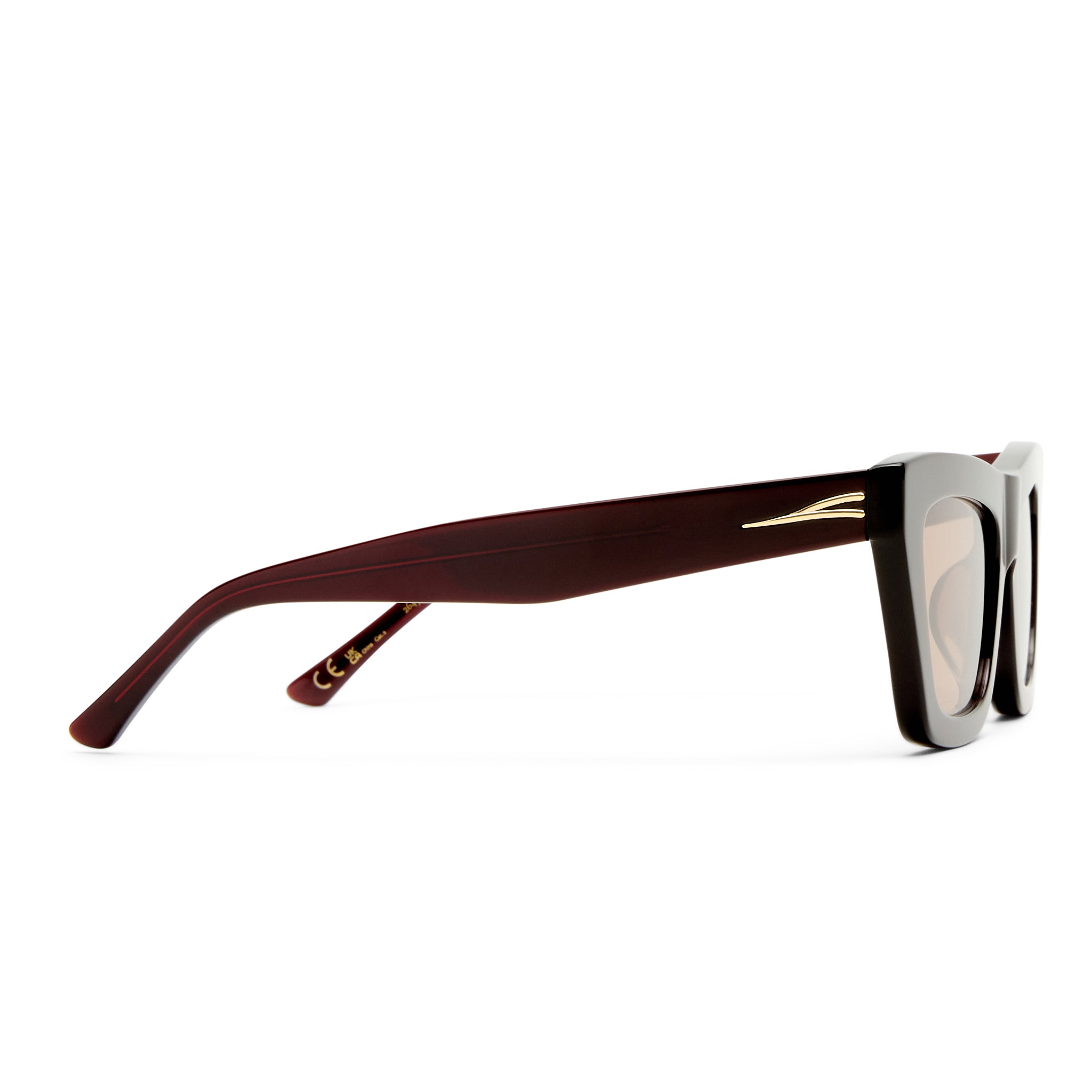 The Hudson 2643995 wine/brown gradient lens