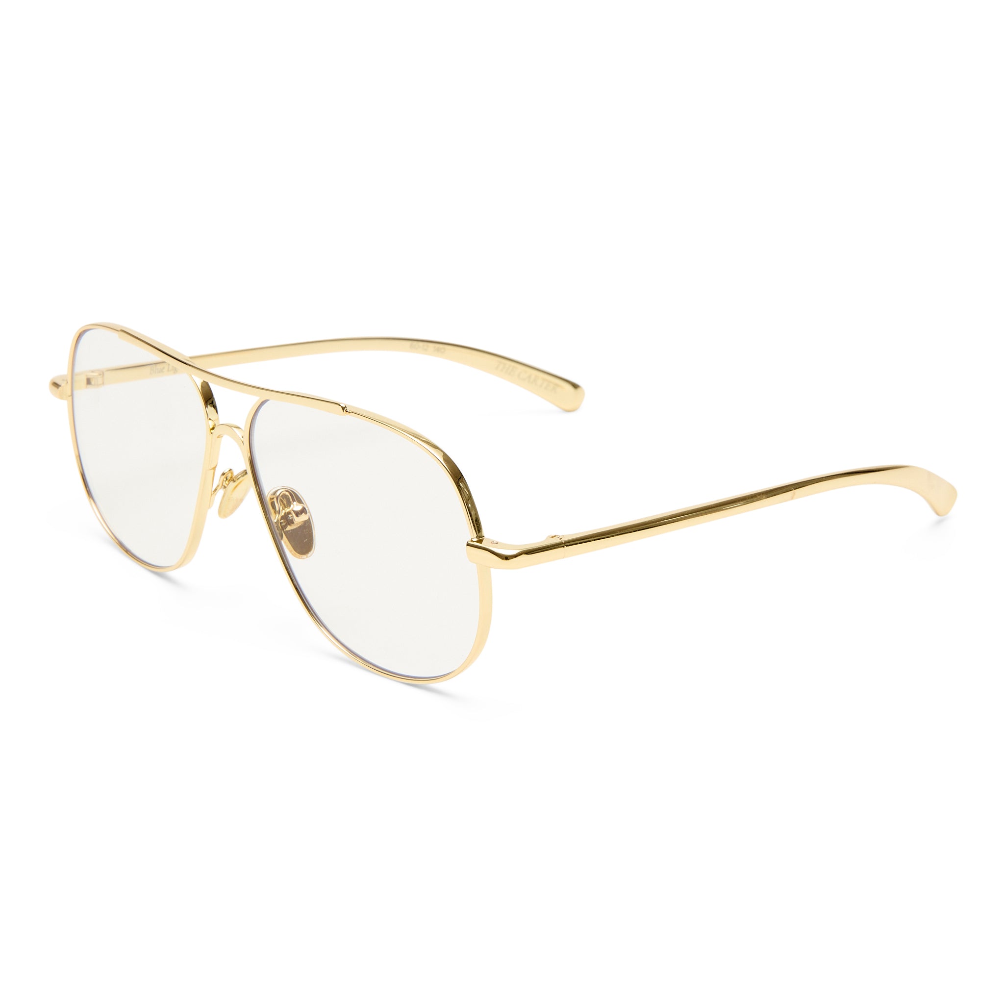 The Carter 2670502 gold/blue light tint lens