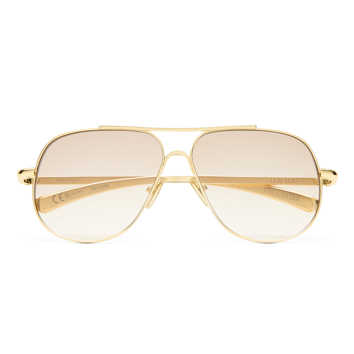 The Carter 2643986 gold/light gold gradient lens