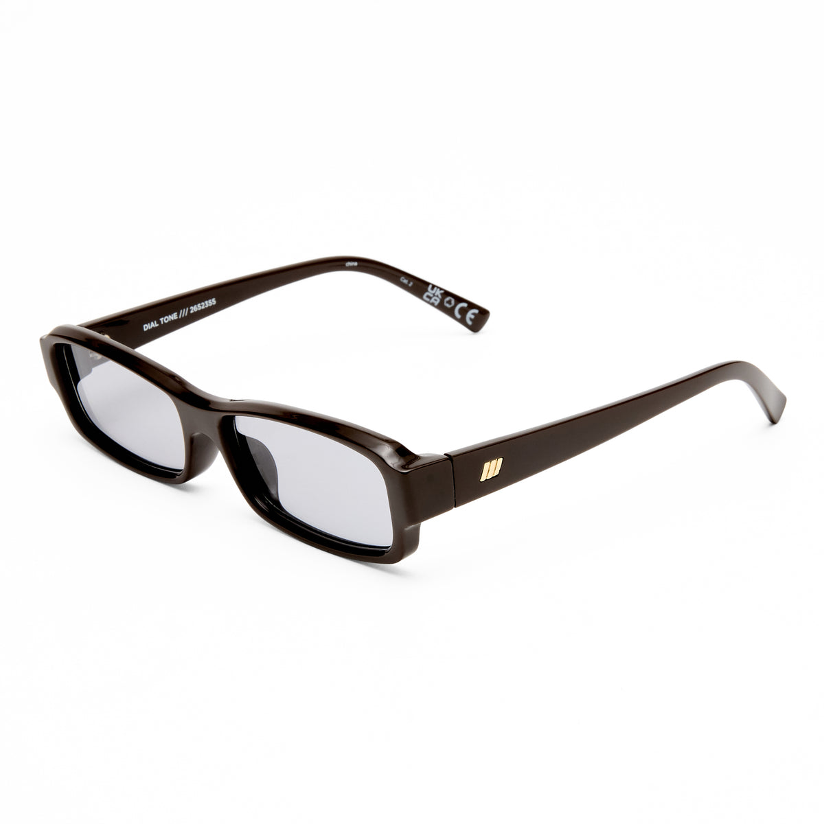 Dial Tone 2652355 dark chocolate/smoke tint lens