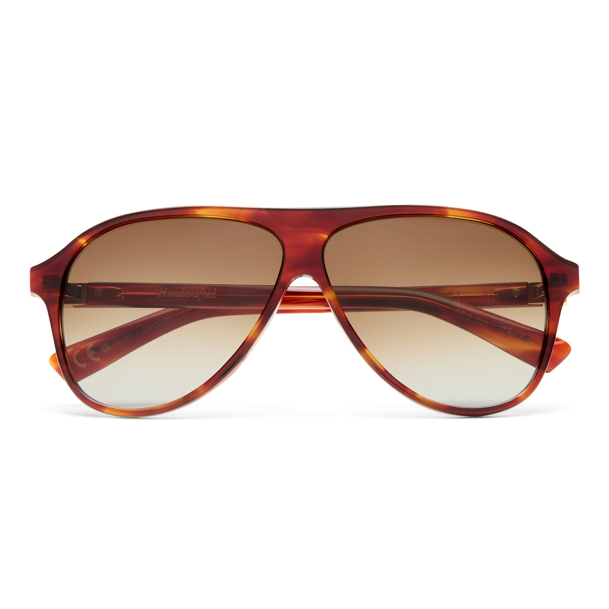 The Eve 2643984 maple tortoise/dark brown gradient lens