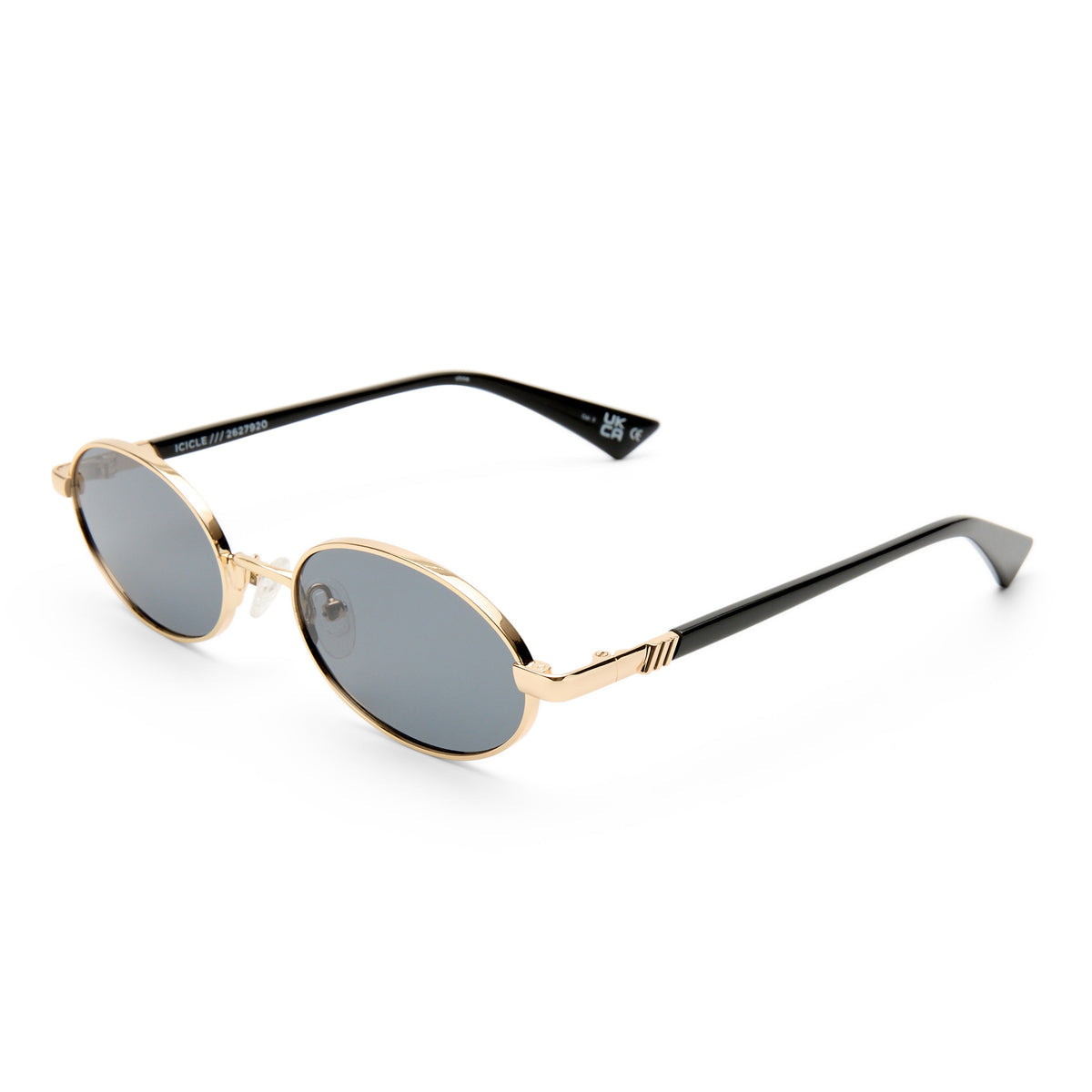 Icicle 2627920 bright gold/smoke mono lens sunglasses